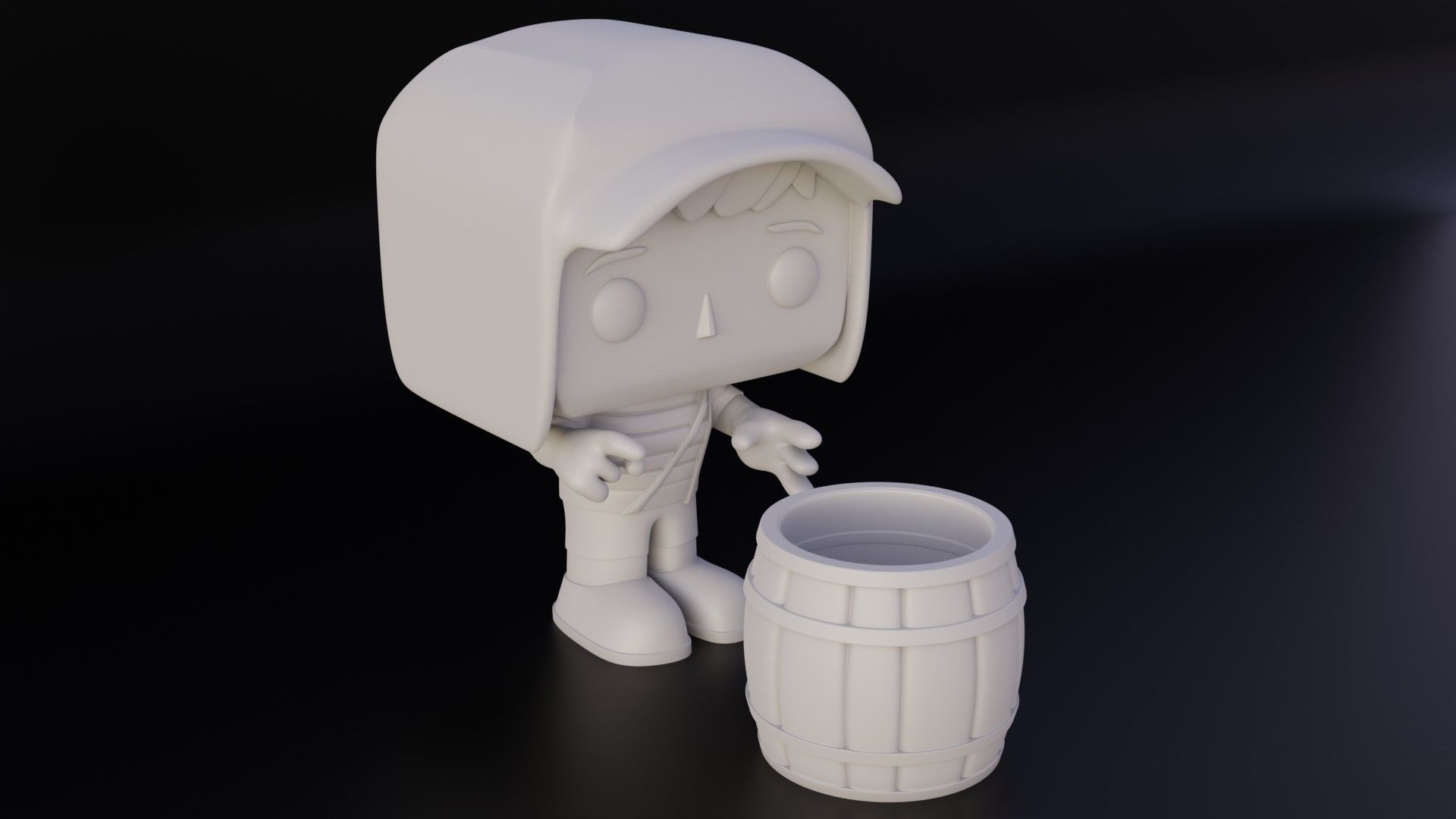 FUNKO El Chavo Del Ocho STL for 3D printing 3D print model_1