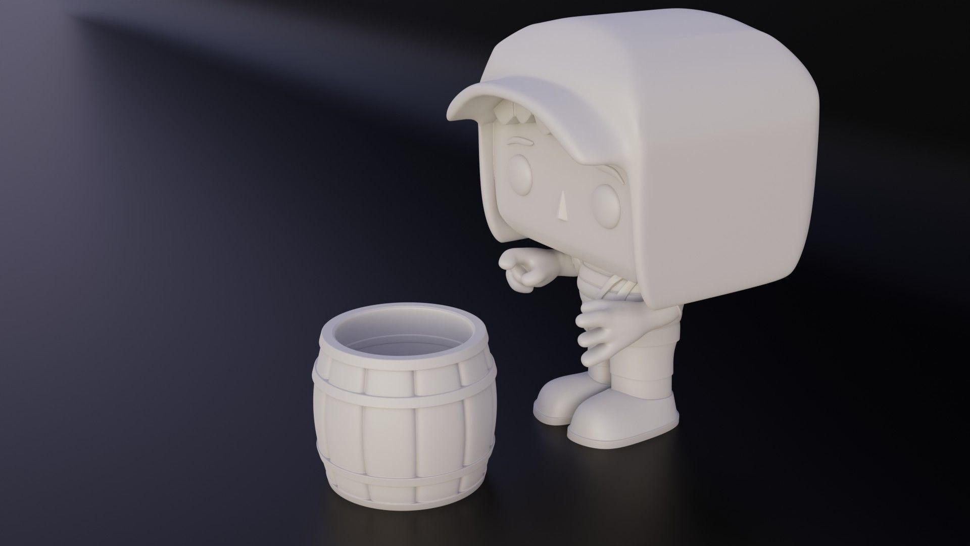 FUNKO El Chavo Del Ocho STL for 3D printing 3D print model_2
