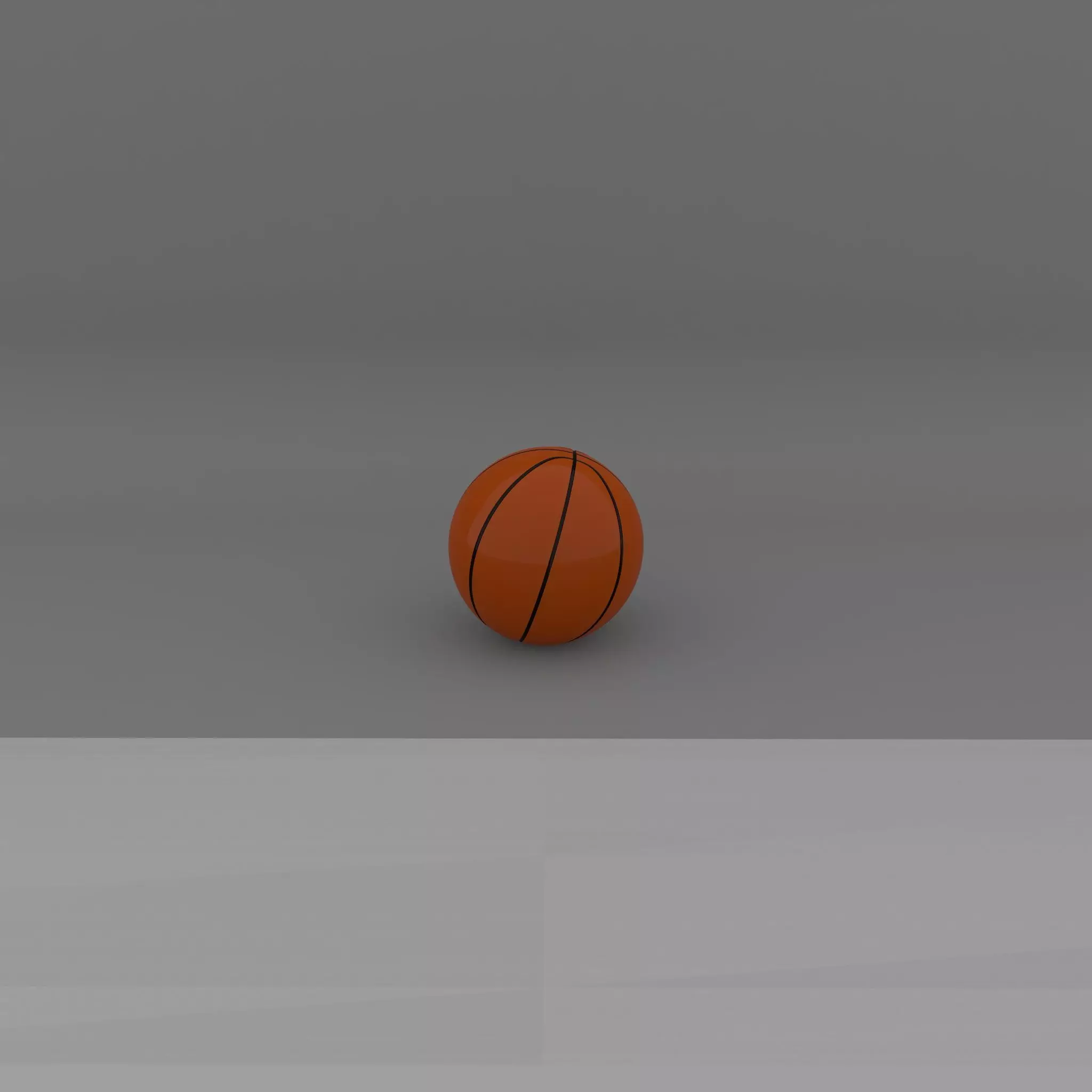 Basketball ball 3D model_0
