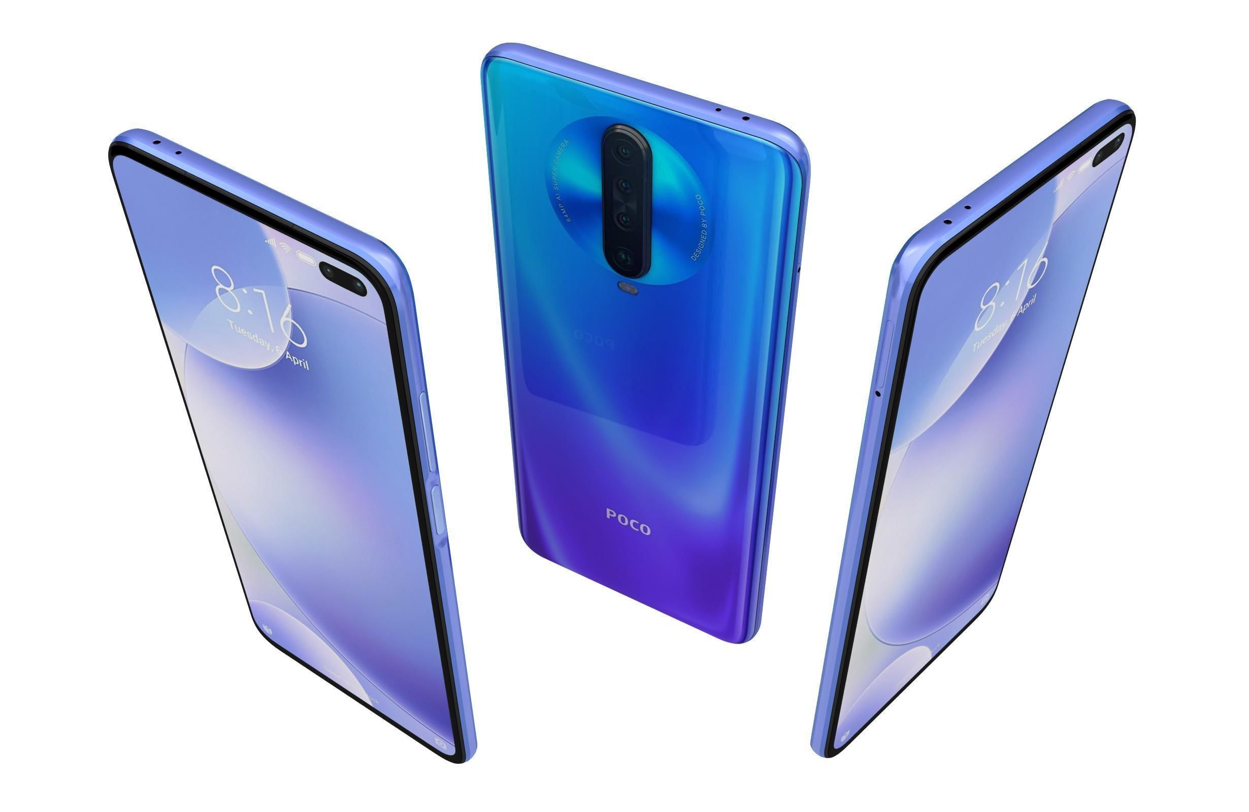 Xiaomi Poco M2 X2 And F2 Pro Collection 3D model_62