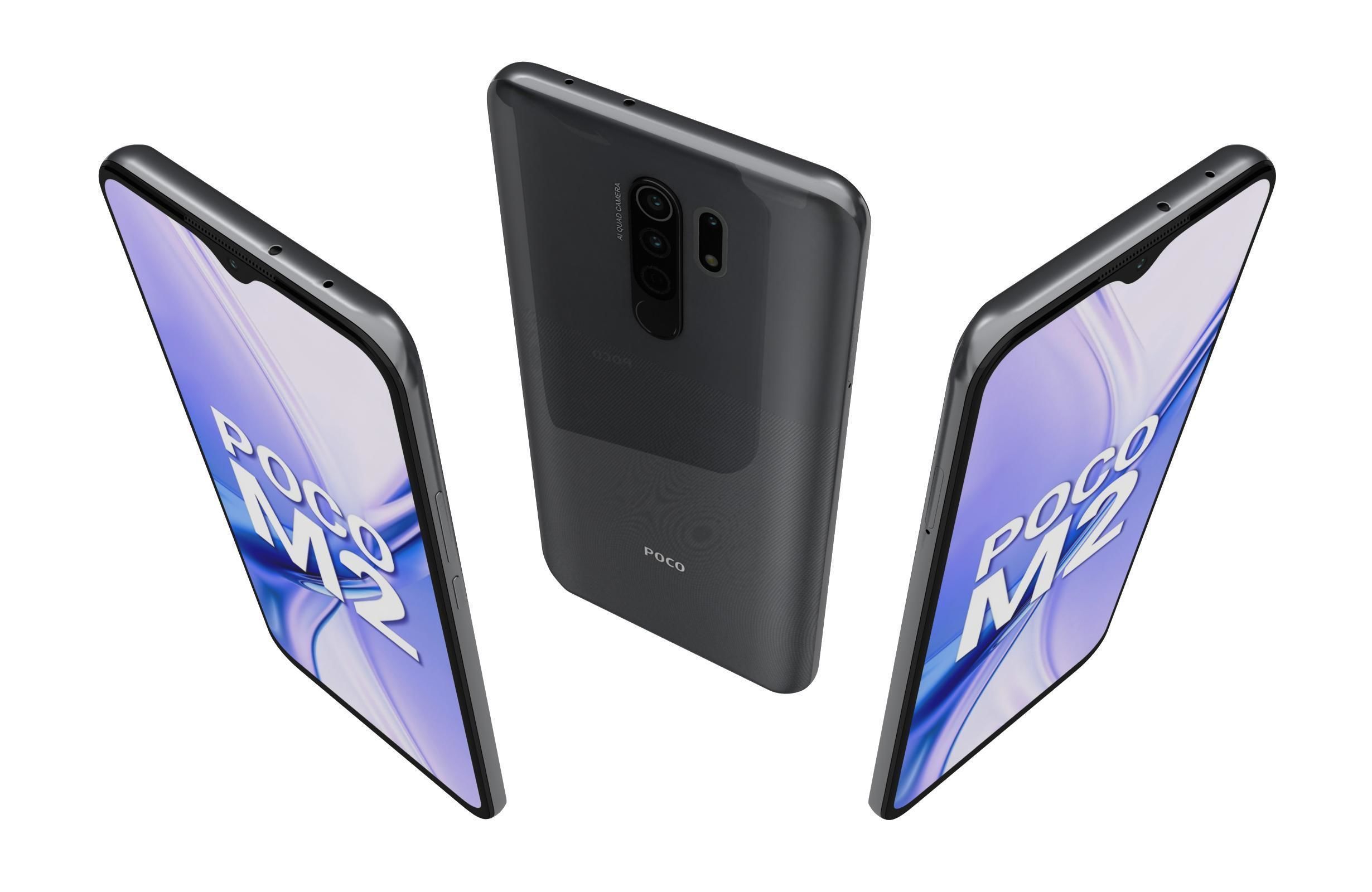 Xiaomi Poco M2 X2 And F2 Pro Collection 3D model_22