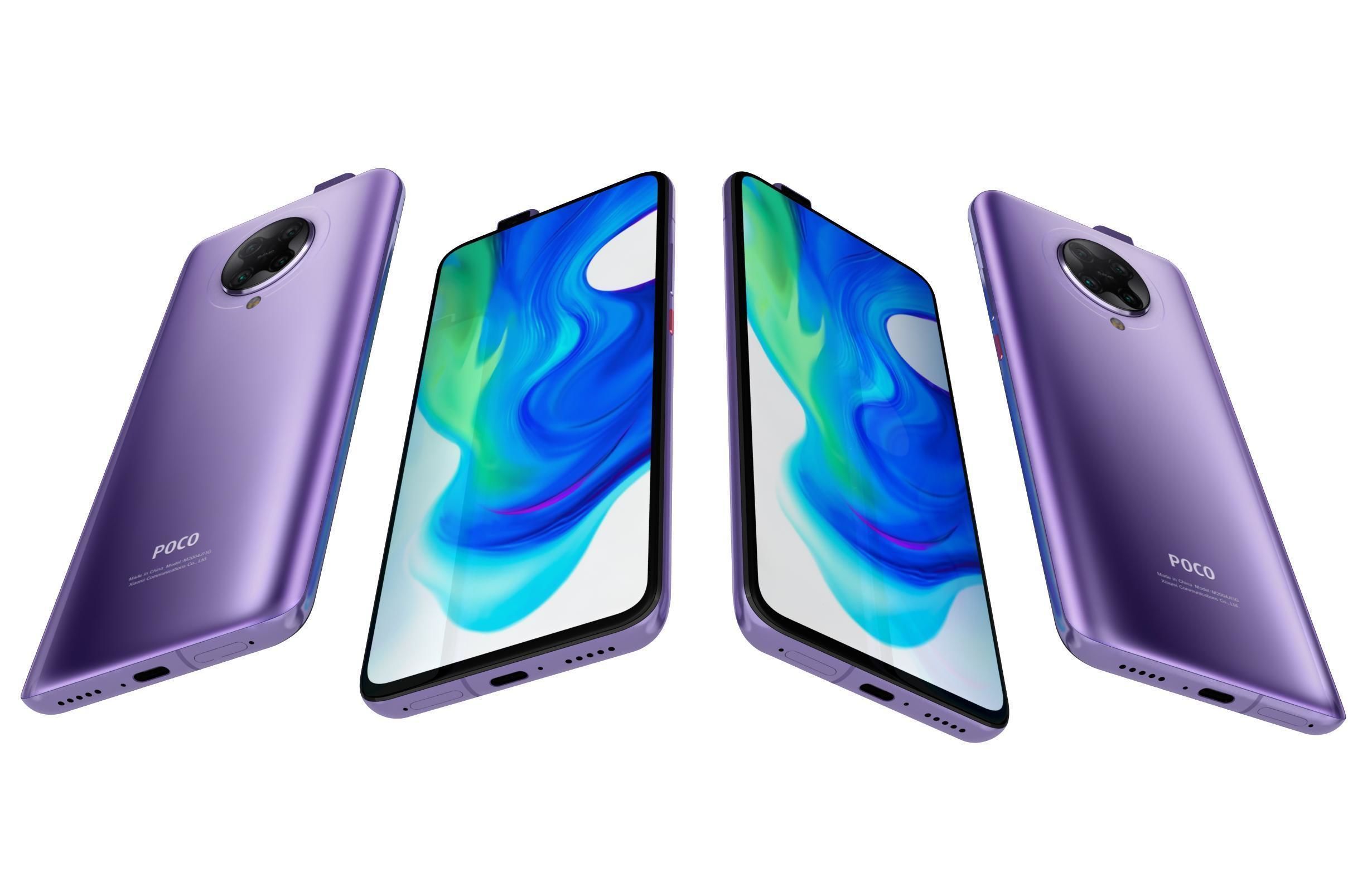 Xiaomi Poco M2 X2 And F2 Pro Collection 3D model_118