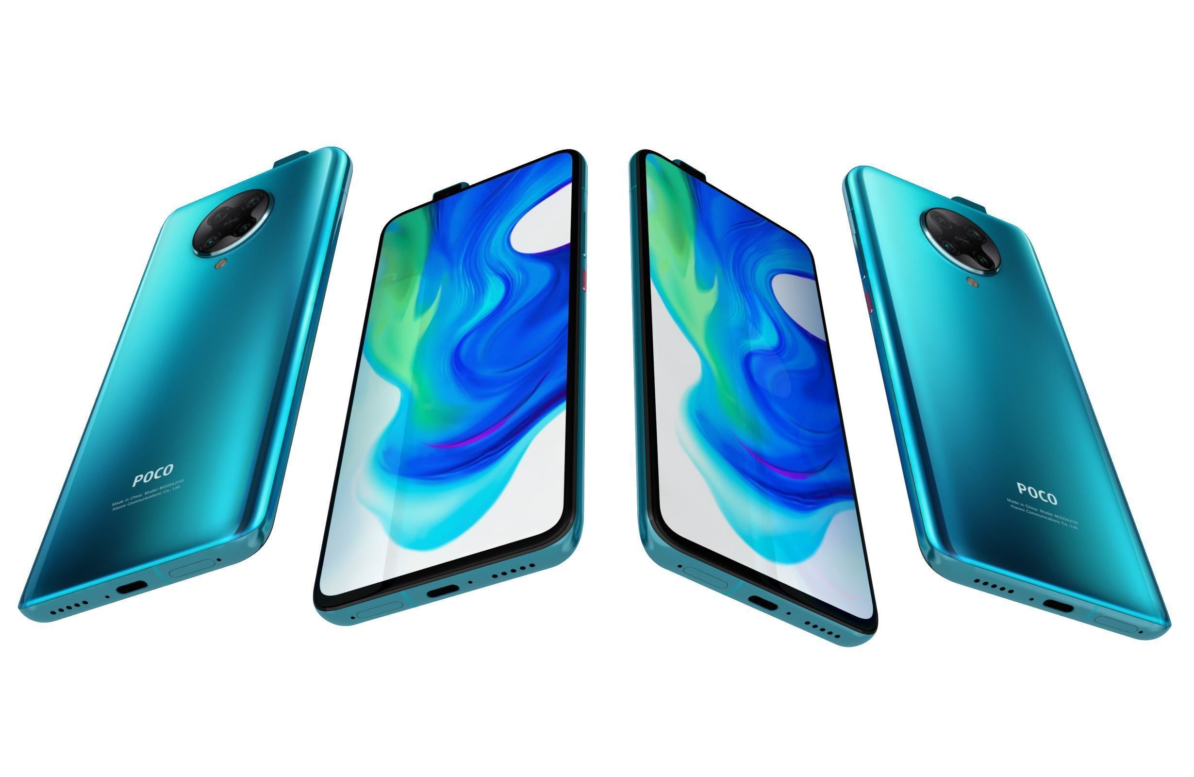 Xiaomi Poco M2 X2 And F2 Pro Collection 3D model_106