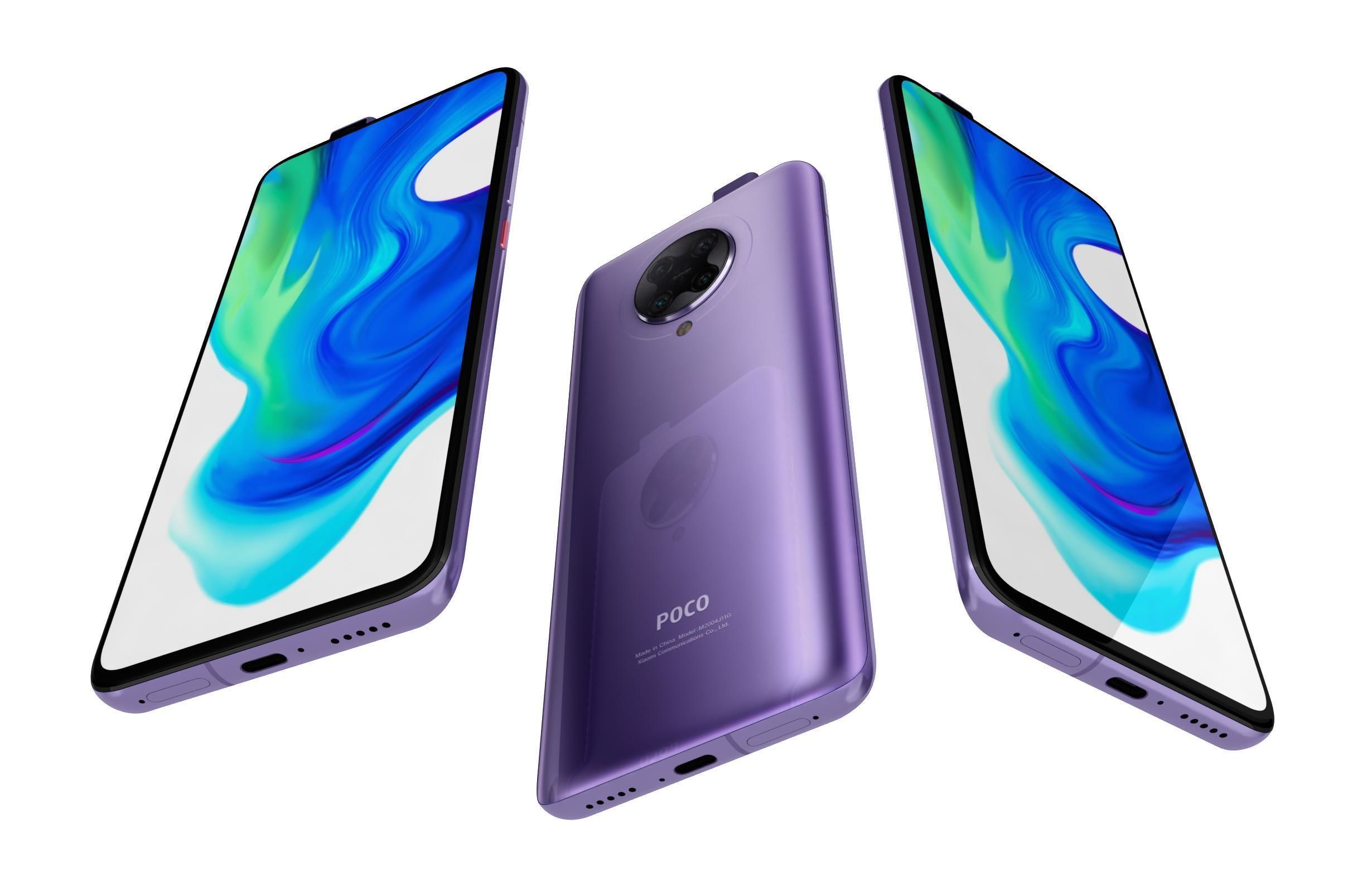 Xiaomi Poco M2 X2 And F2 Pro Collection 3D model_117