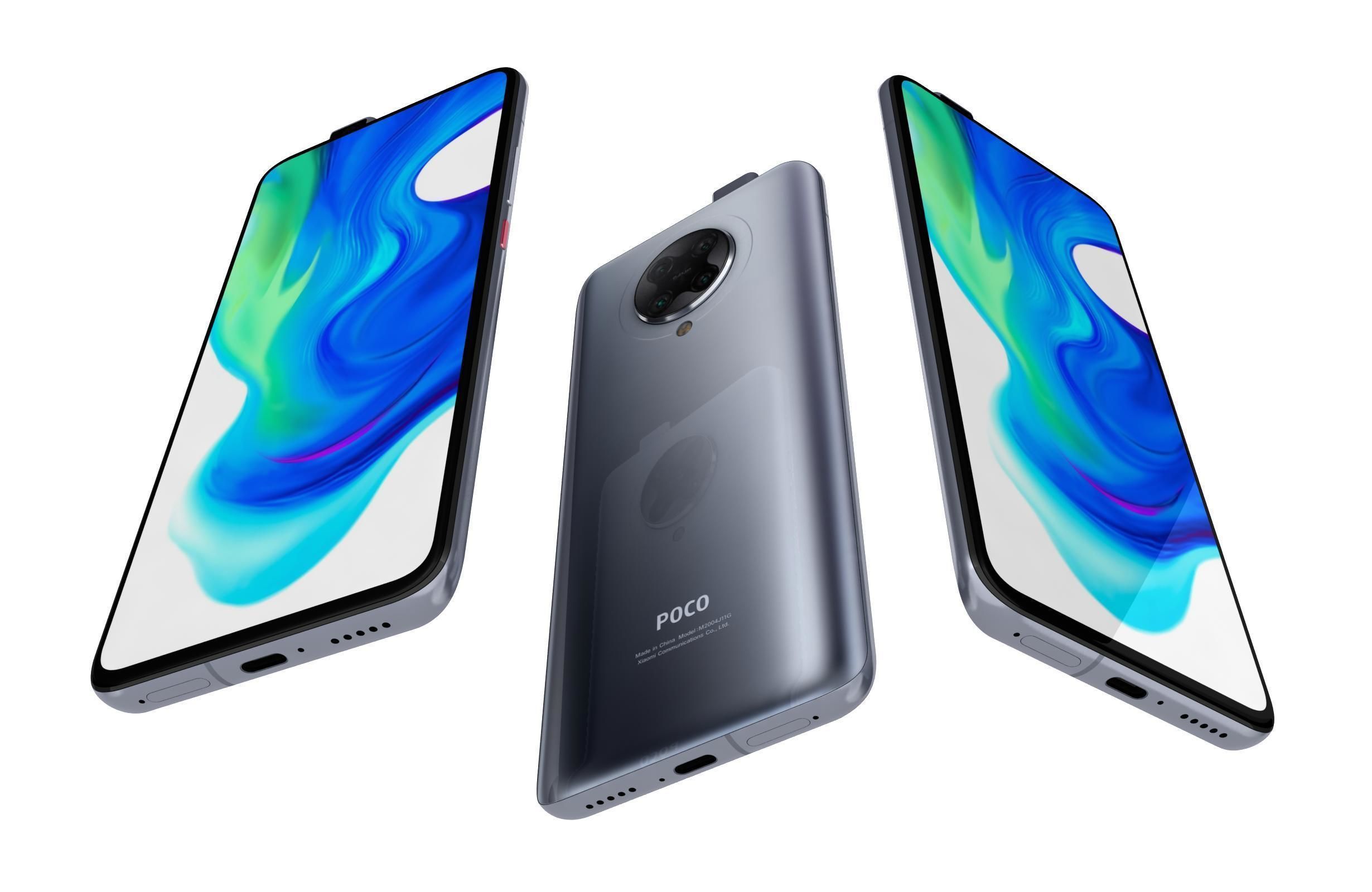 Xiaomi Poco M2 X2 And F2 Pro Collection 3D model_83