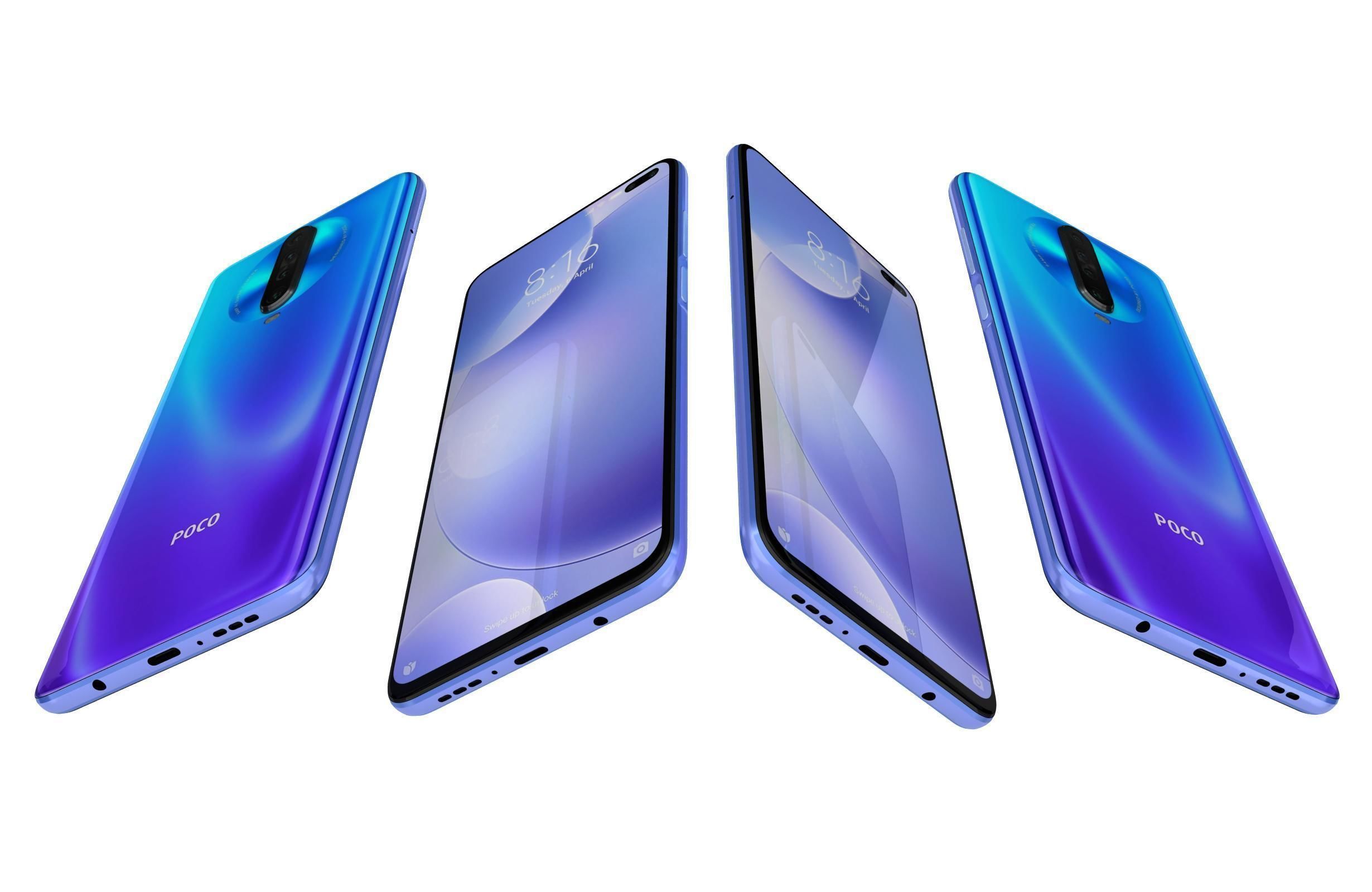 Xiaomi Poco M2 X2 And F2 Pro Collection 3D model_66