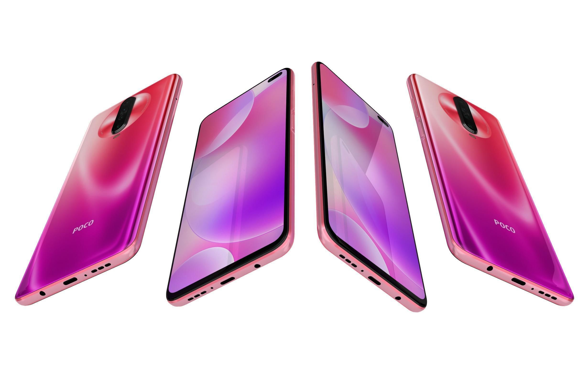 Xiaomi Poco M2 X2 And F2 Pro Collection 3D model_46