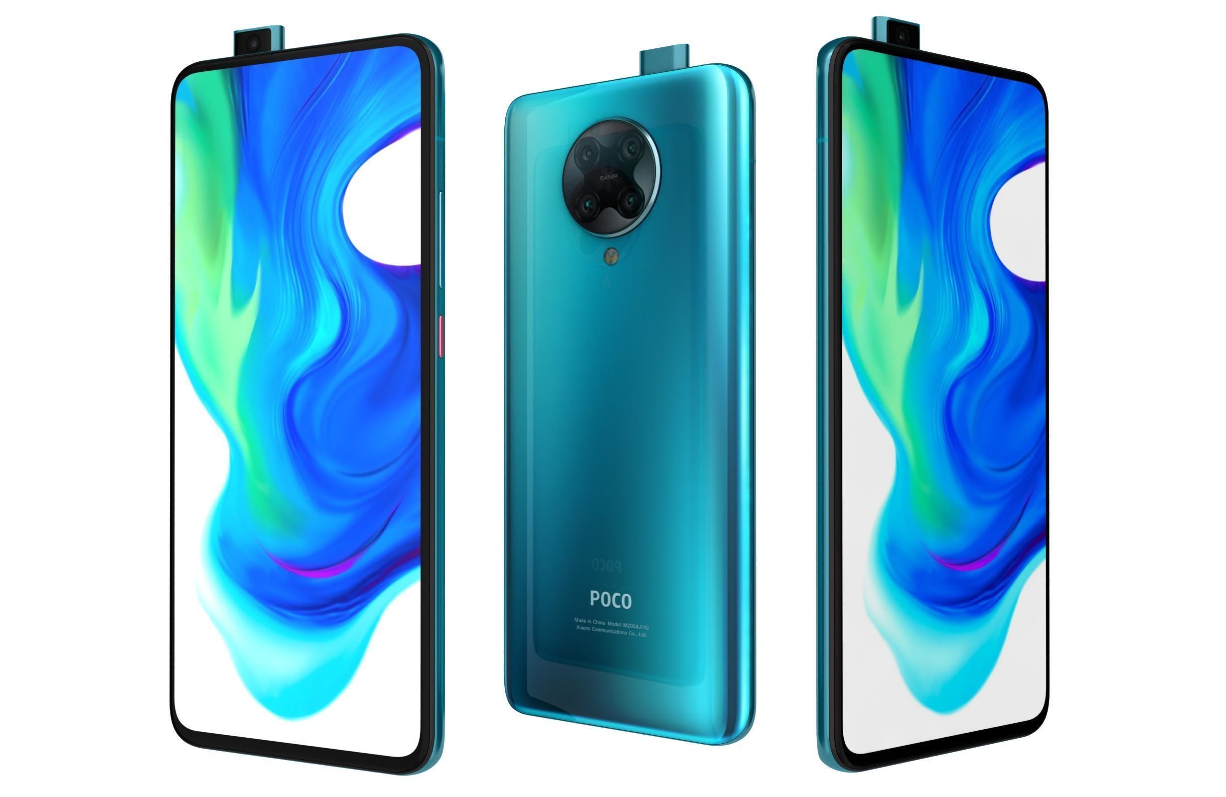 Xiaomi Poco M2 X2 And F2 Pro Collection 3D model_101