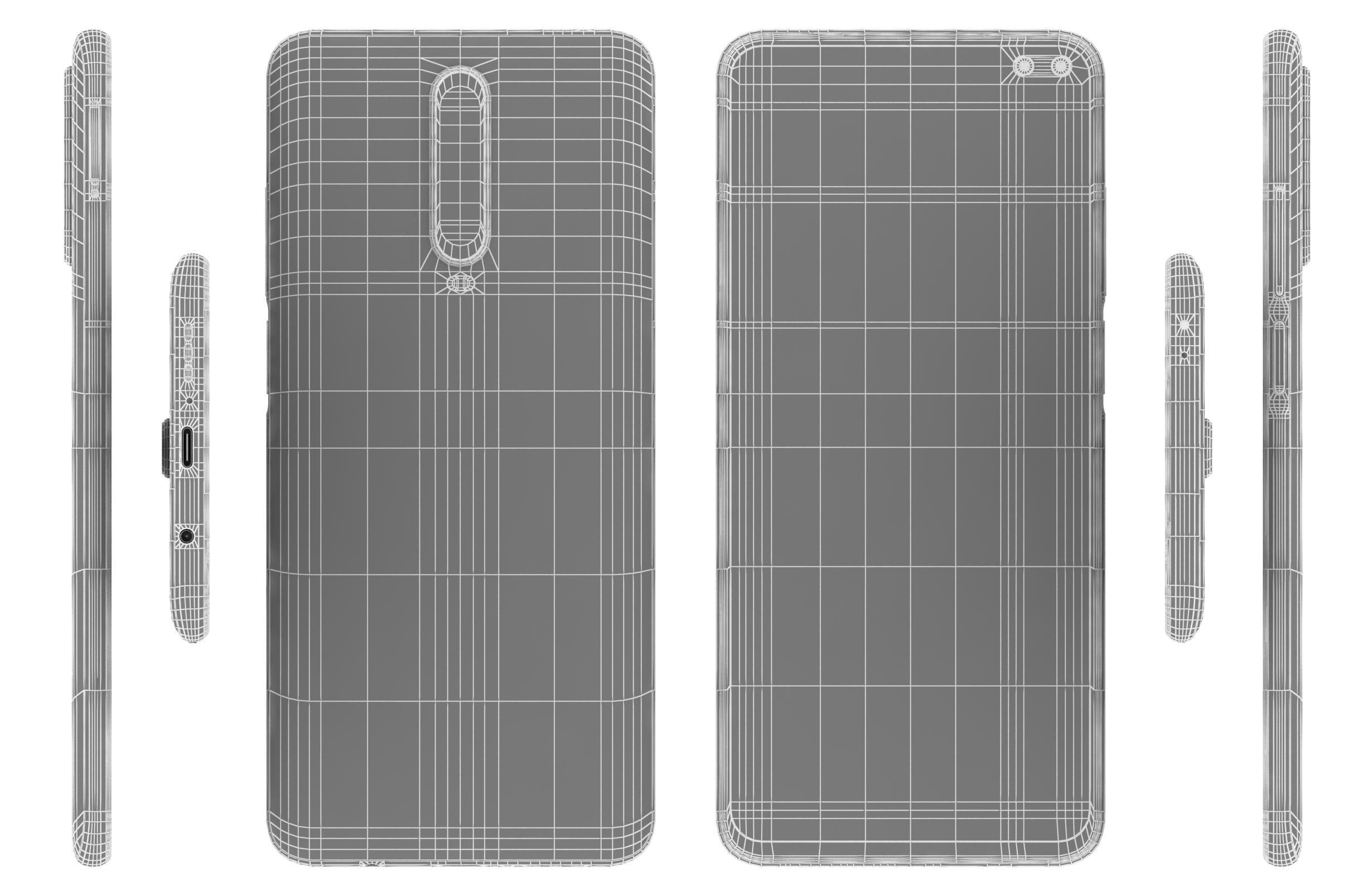 Xiaomi Poco M2 X2 And F2 Pro Collection 3D model_71