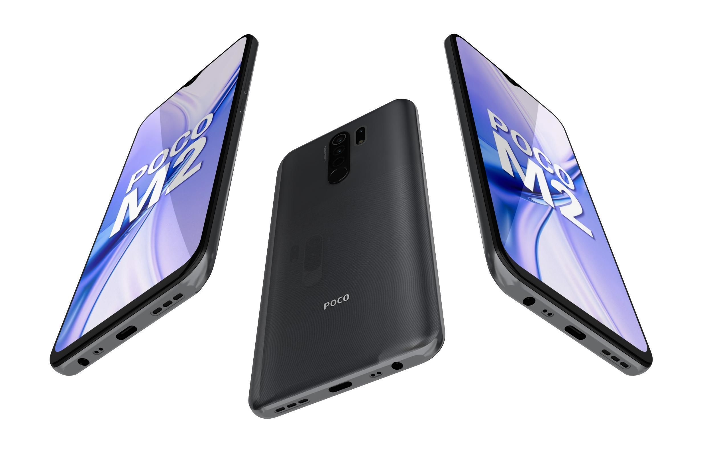 Xiaomi Poco M2 X2 And F2 Pro Collection 3D model_23