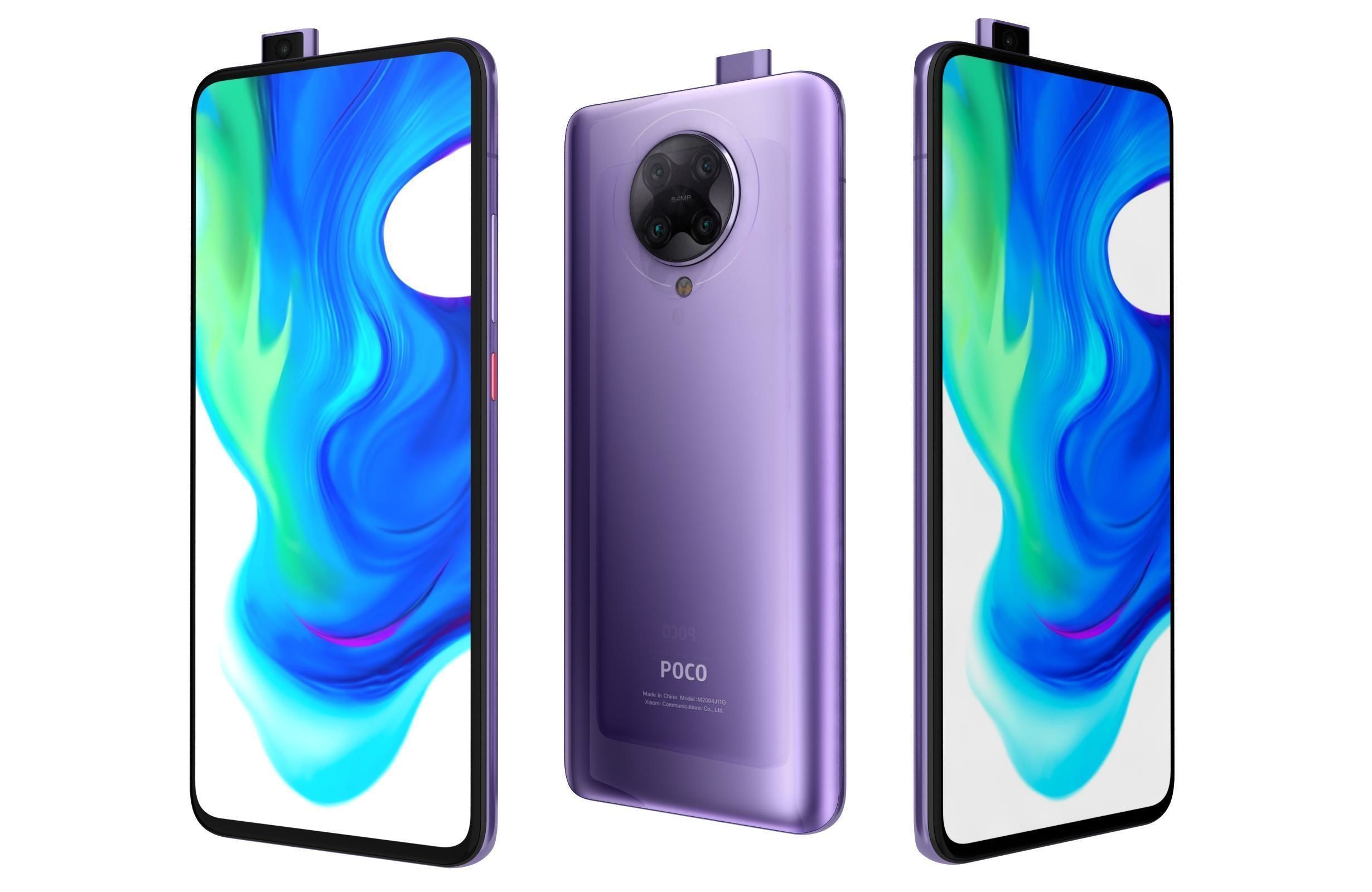 Xiaomi Poco M2 X2 And F2 Pro Collection 3D model_111