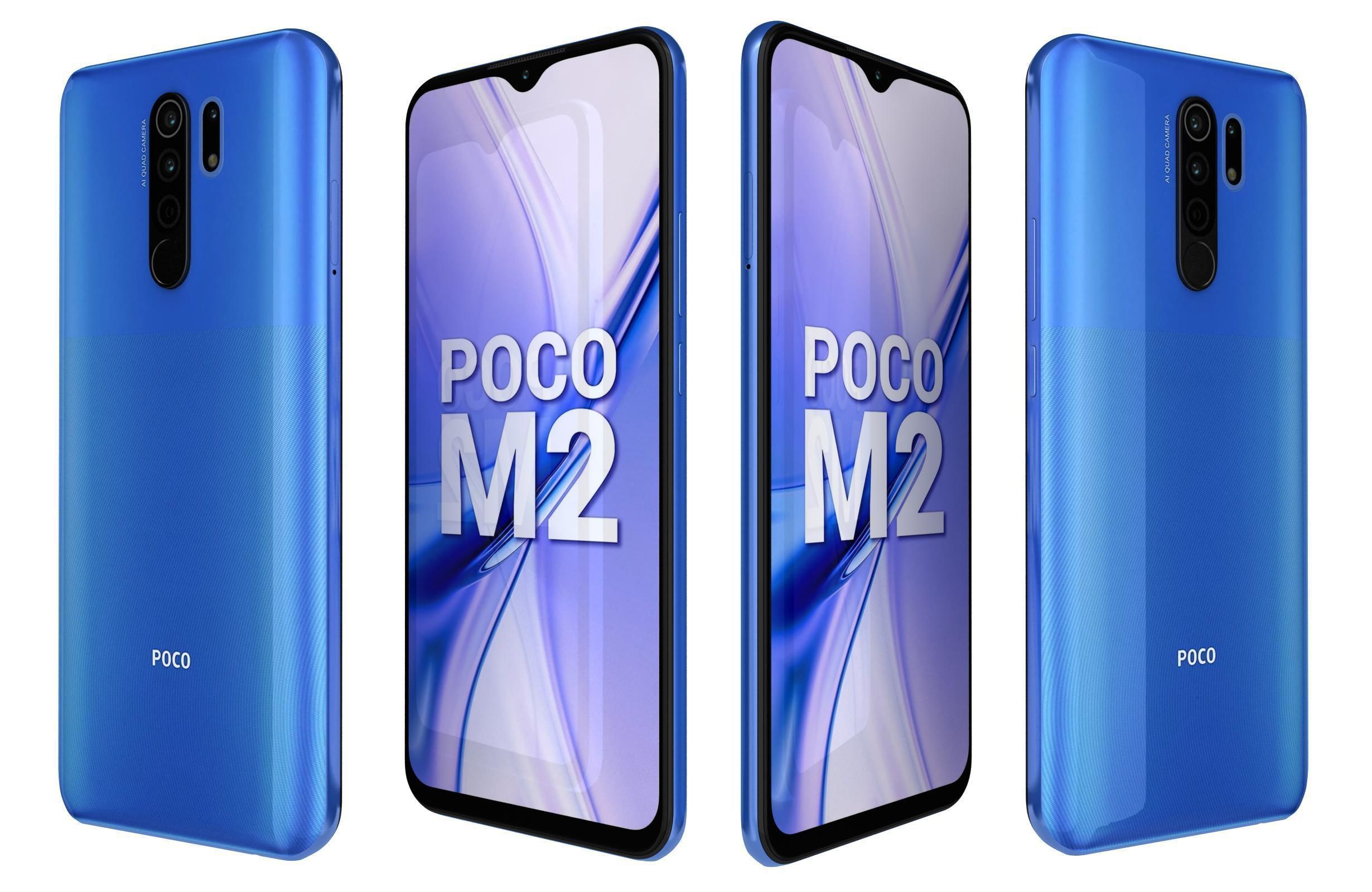 Xiaomi Poco M2 X2 And F2 Pro Collection 3D model_14