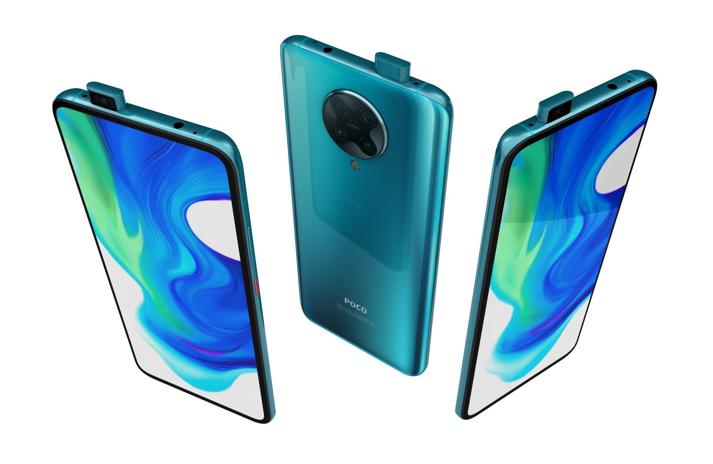 Xiaomi Poco M2 X2 And F2 Pro Collection 3D model_102