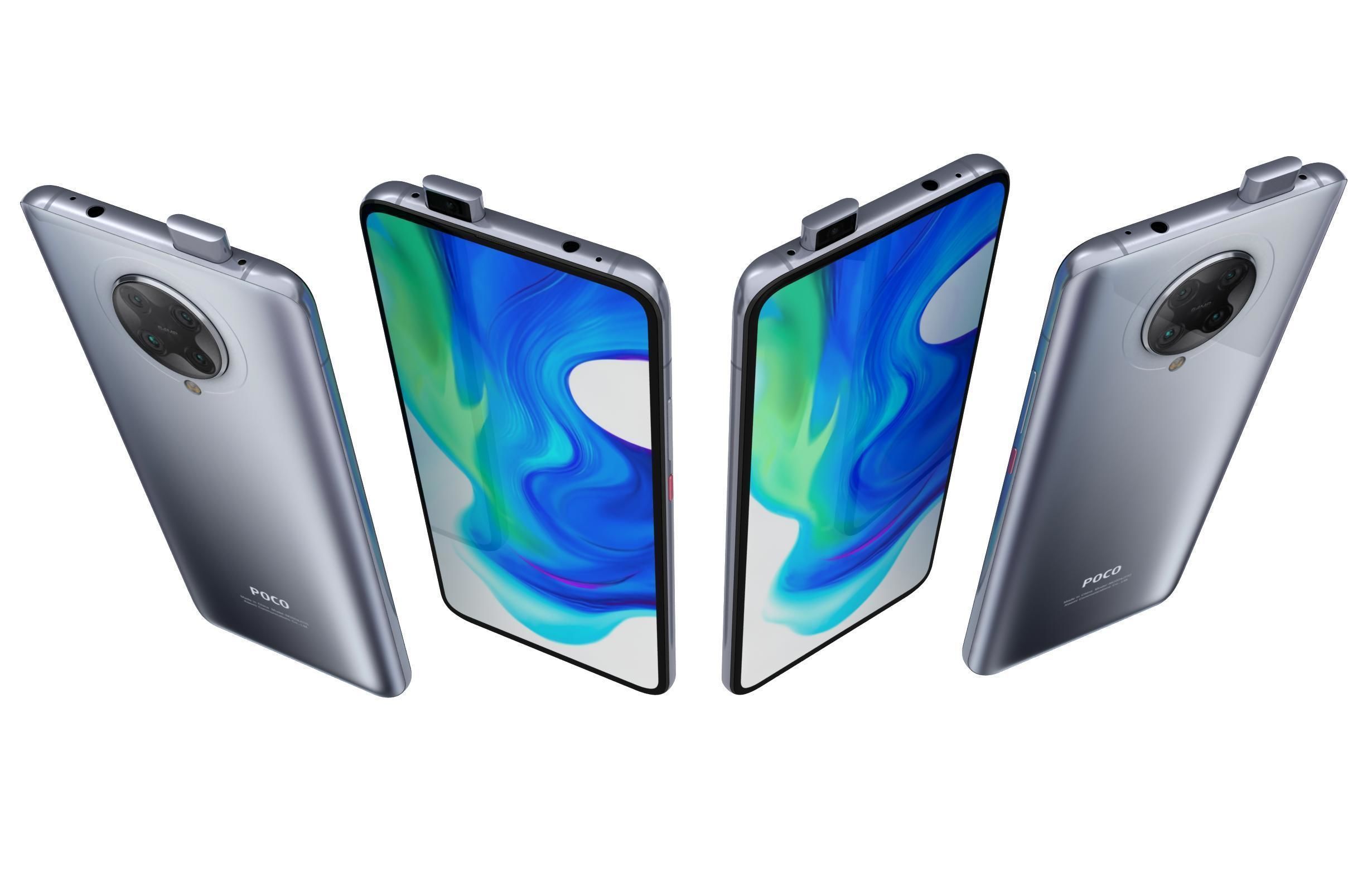 Xiaomi Poco M2 X2 And F2 Pro Collection 3D model_85