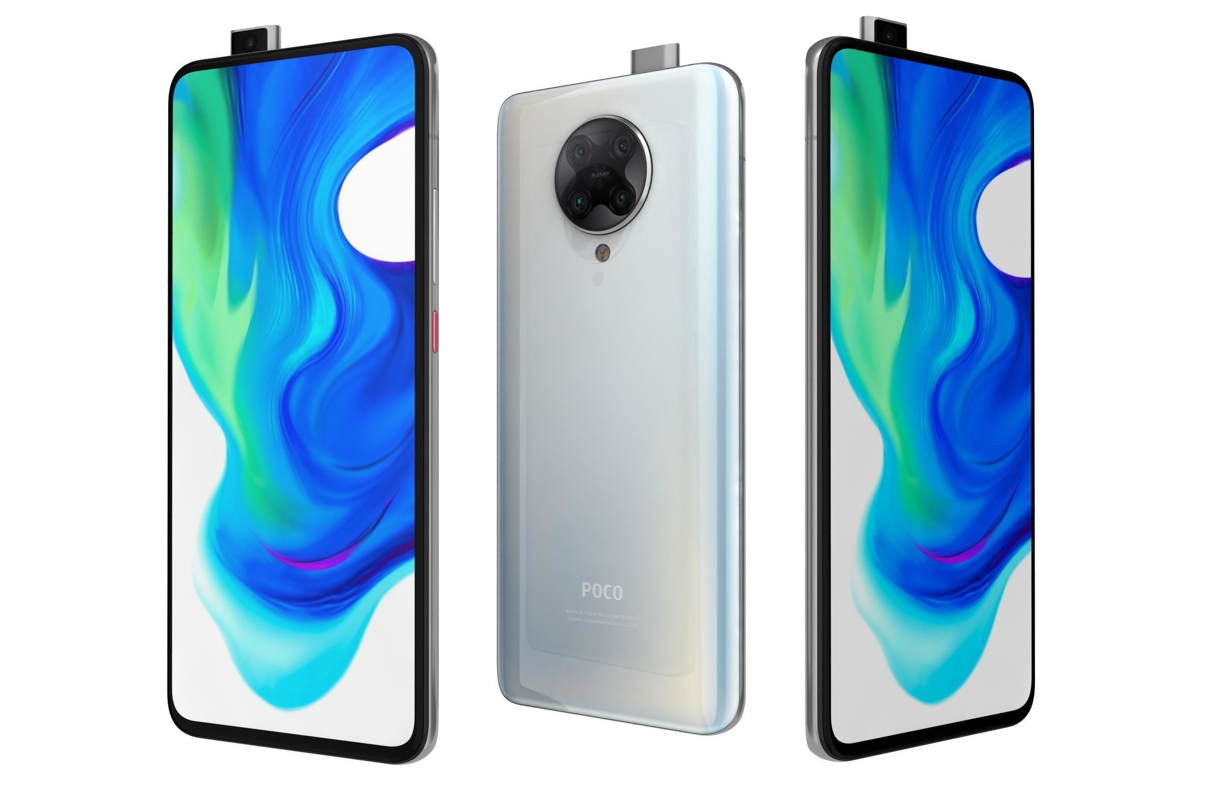 Xiaomi Poco M2 X2 And F2 Pro Collection 3D model_91