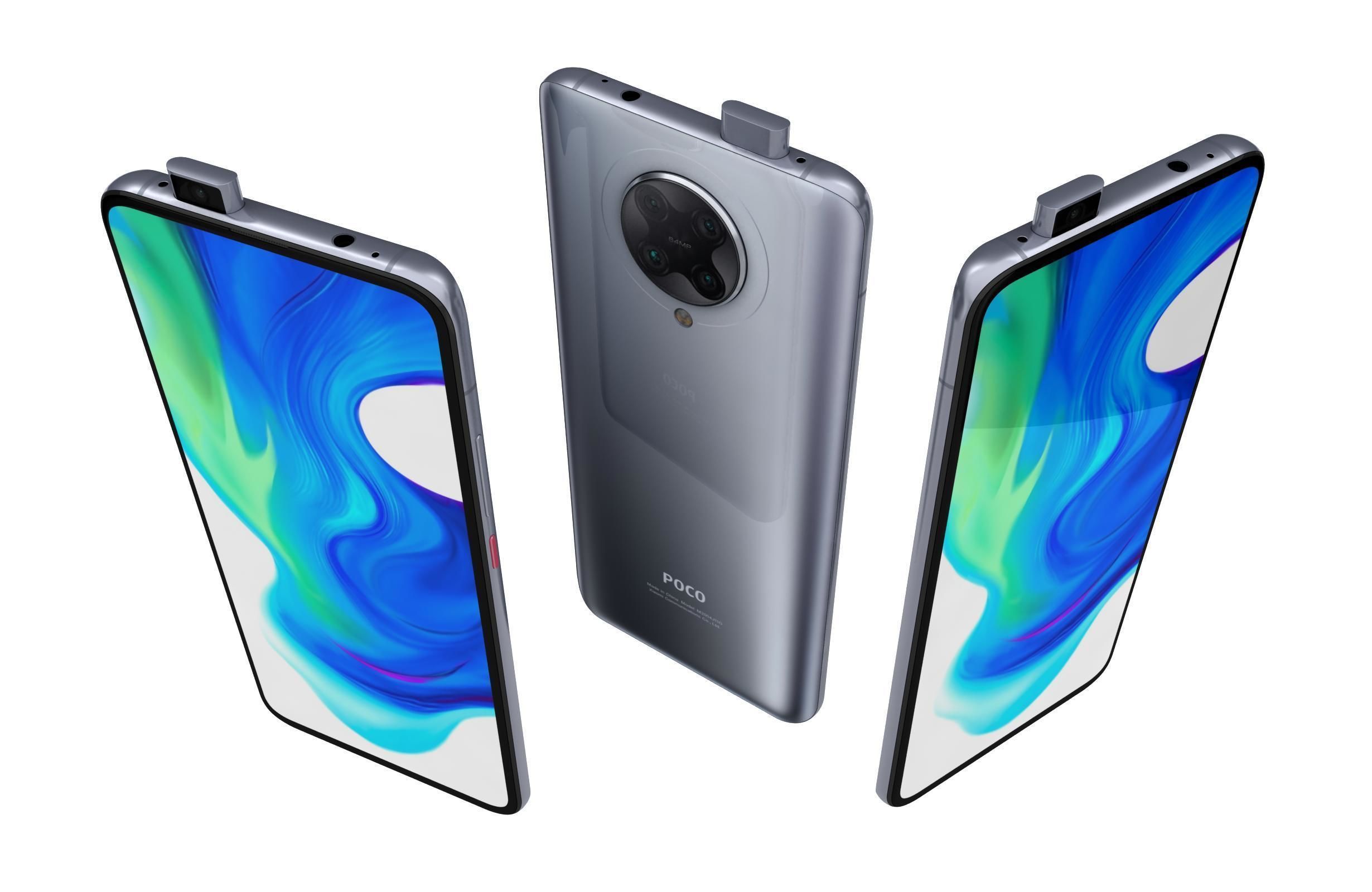 Xiaomi Poco M2 X2 And F2 Pro Collection 3D model_82