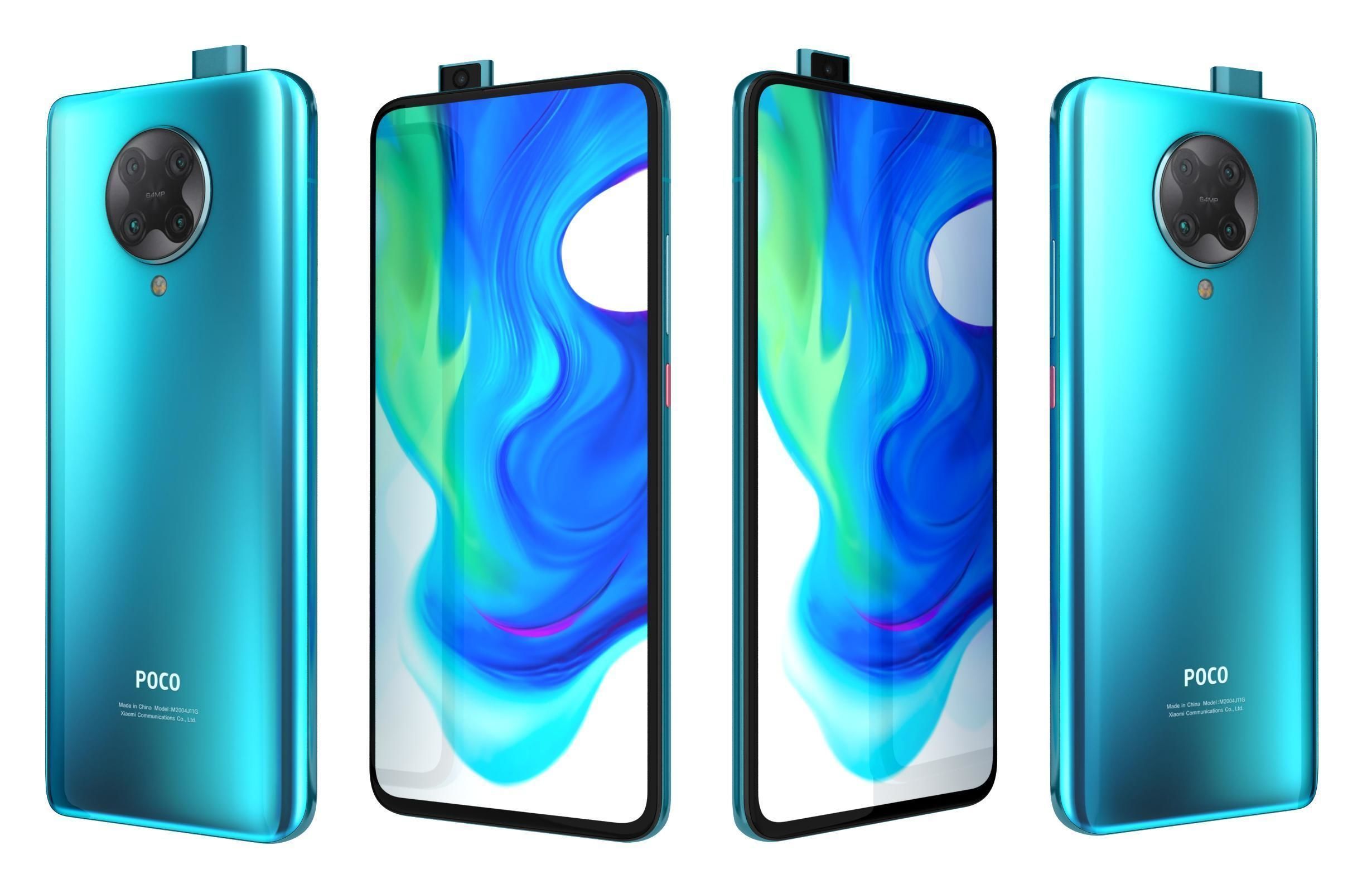 Xiaomi Poco M2 X2 And F2 Pro Collection 3D model_104