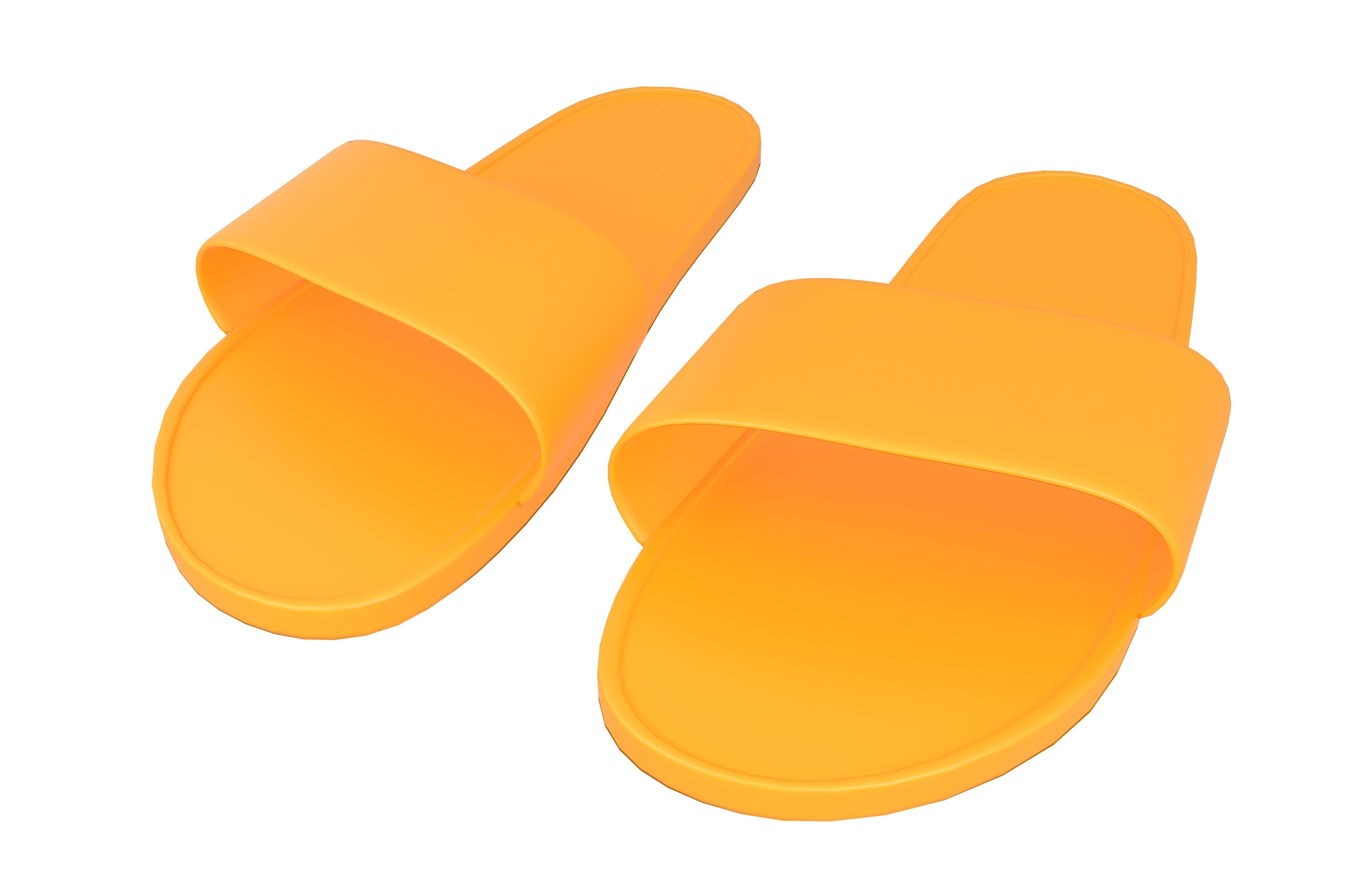 Flip Flops v5 006 Low-poly 3D model_1