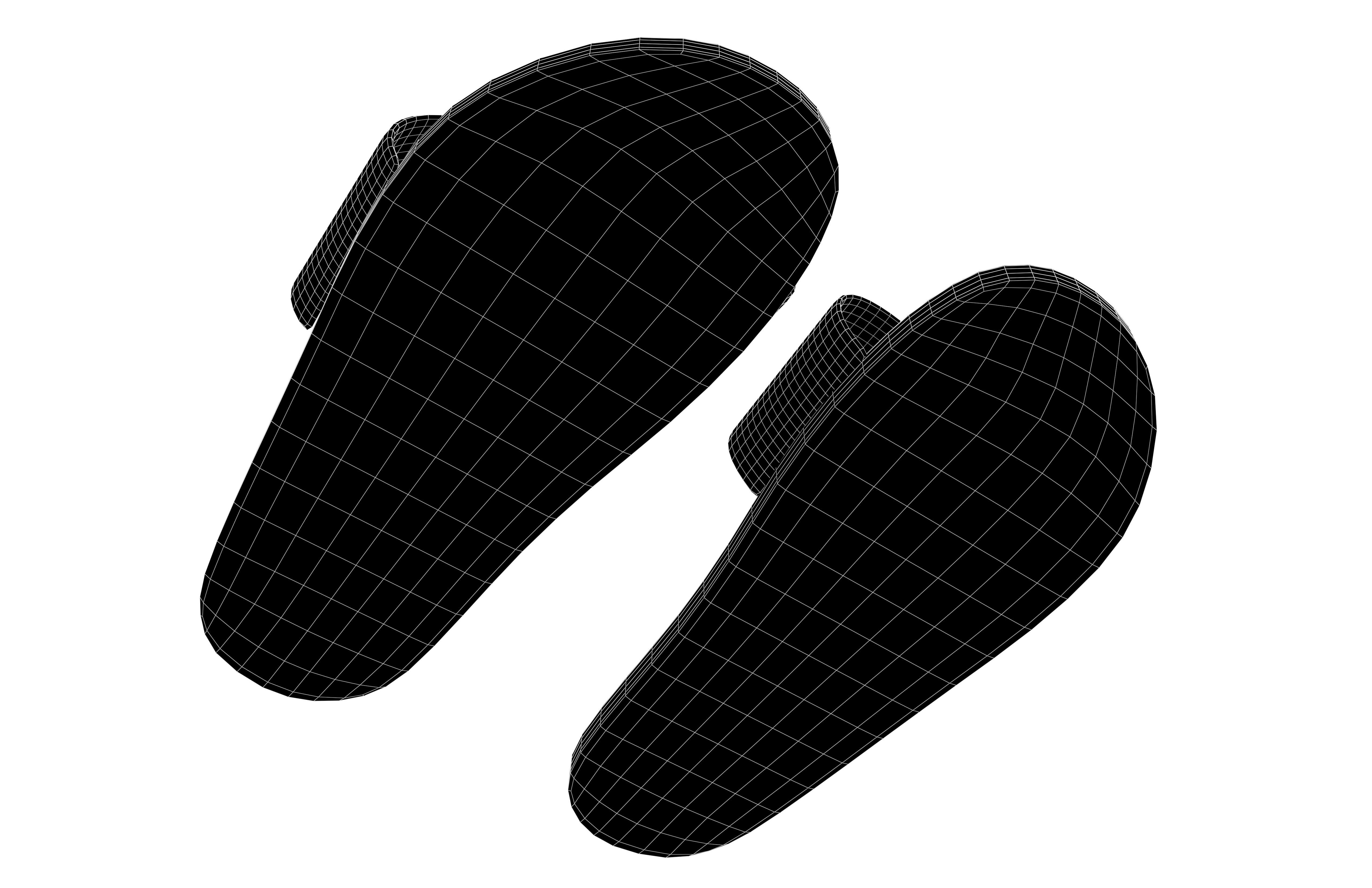 Flip Flops v5 006 Low-poly 3D model_7