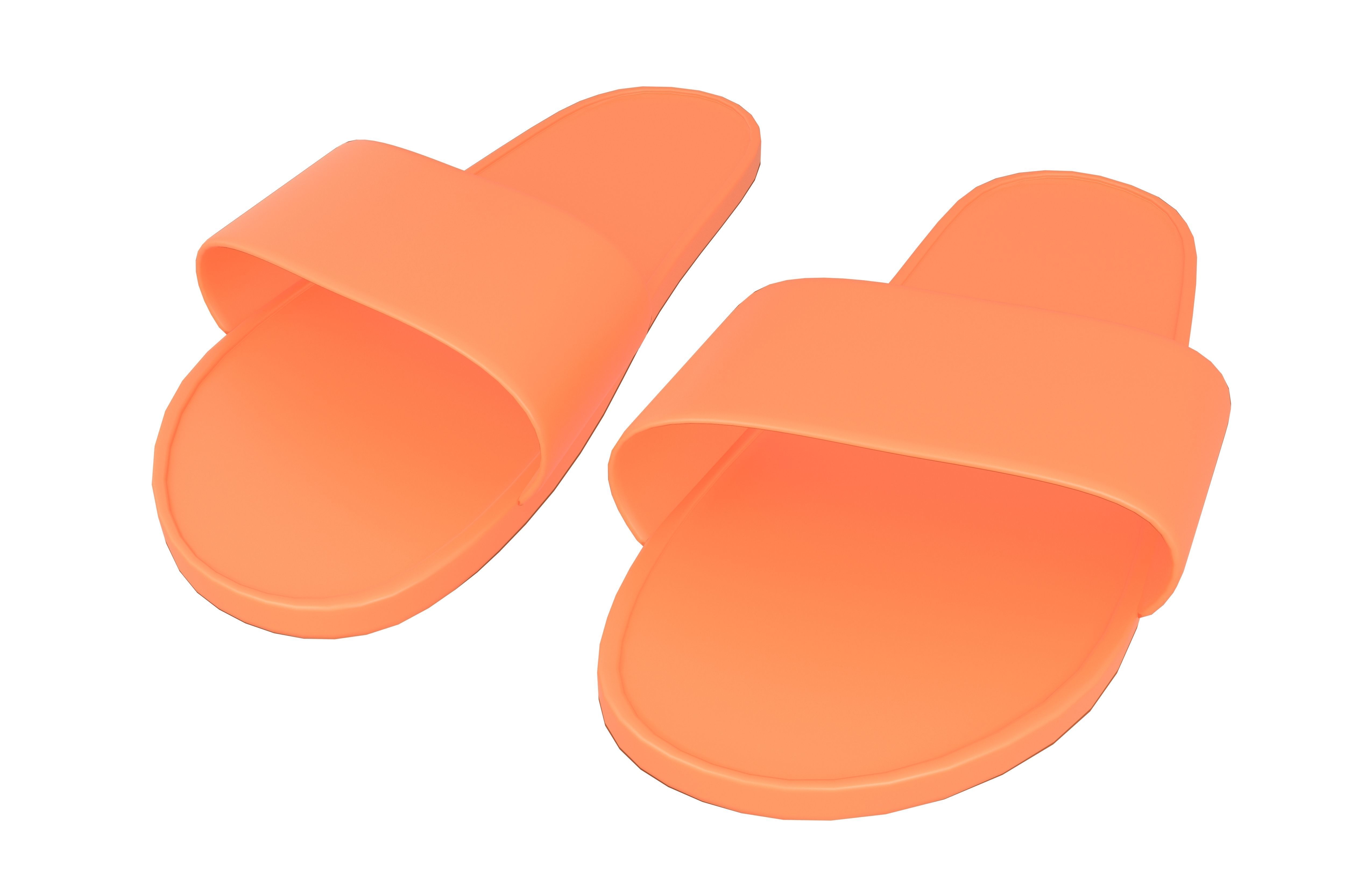 Flip Flops v5 008 Low-poly 3D model_2