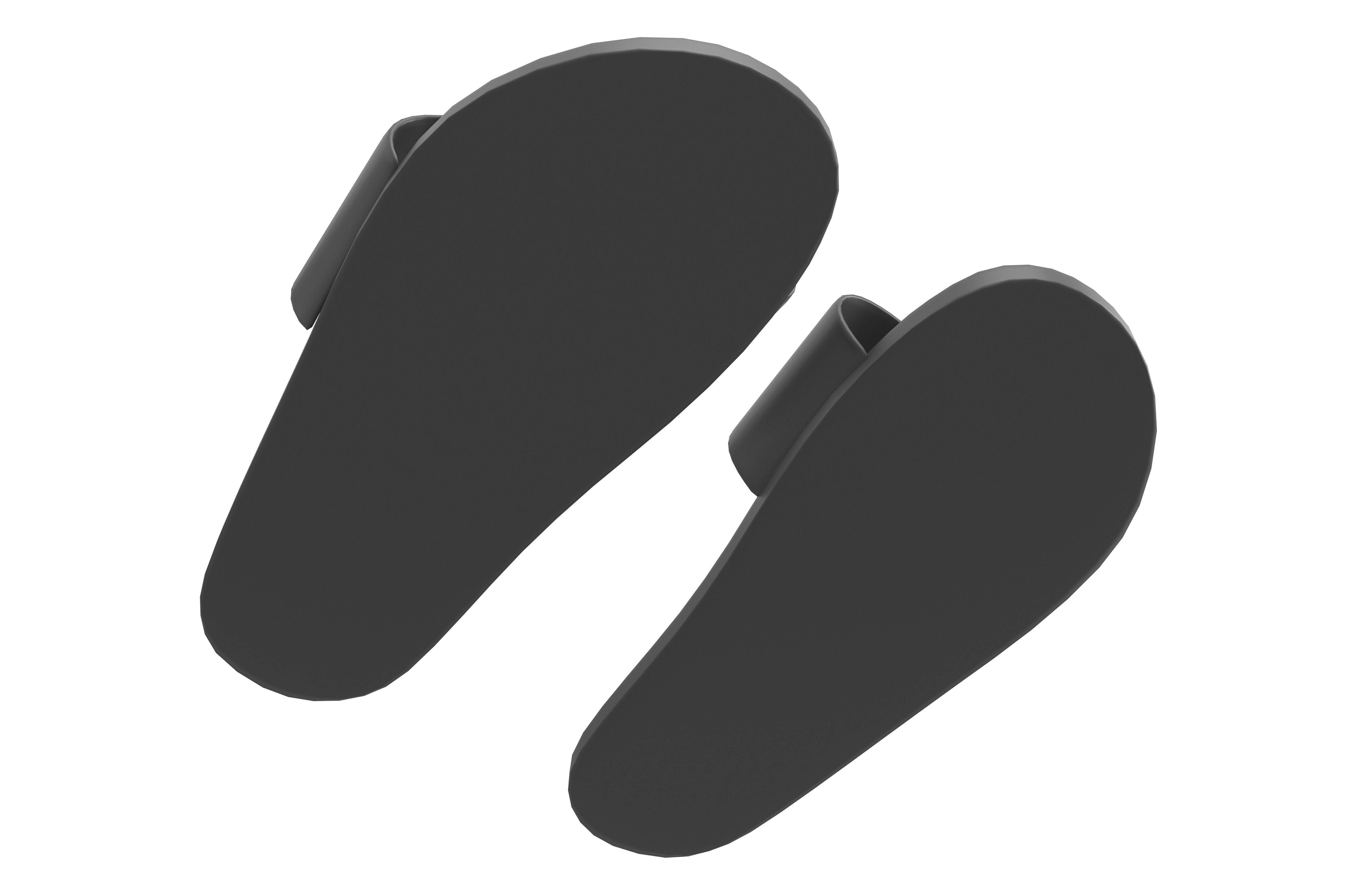 Flip Flops v5 017 Low-poly 3D model_3