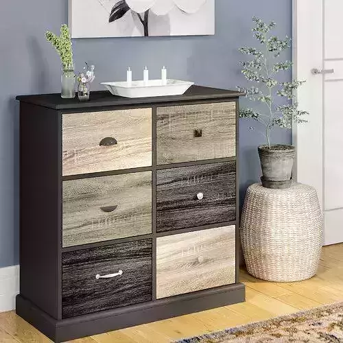 Kinnear 6 Door Cabinet 3D model