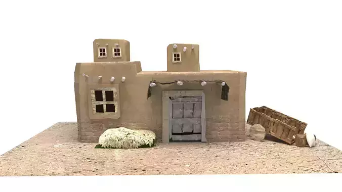 Old arabic house 3D model
