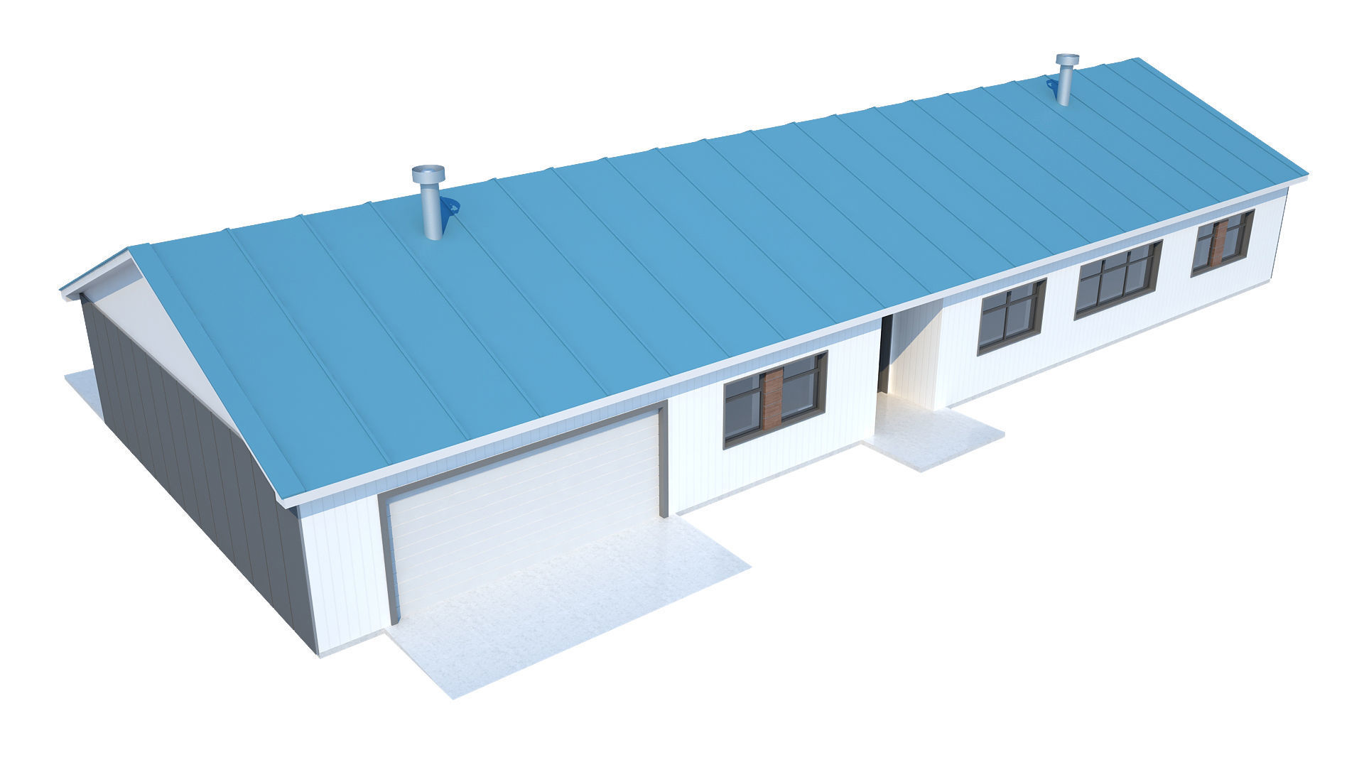 Farmer building collections 3D model_37