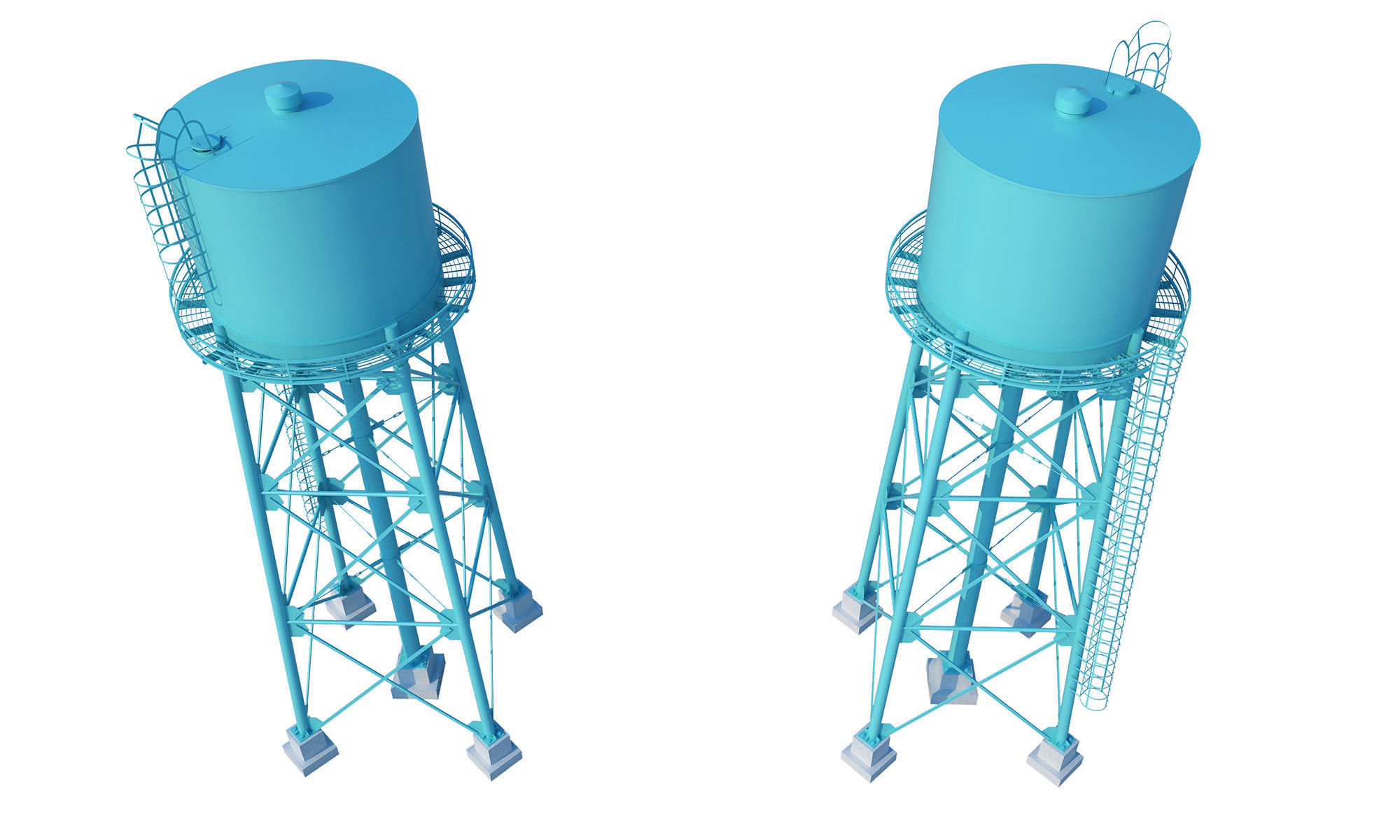 Farmer building collections 3D model_43