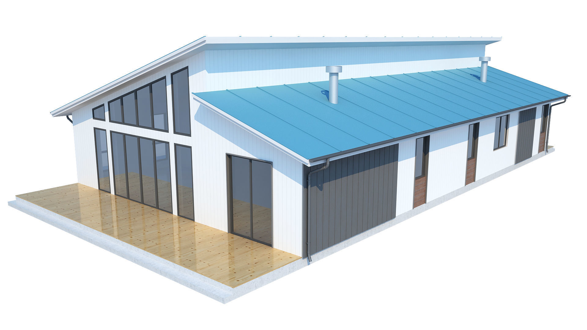 Farmer building collections 3D model_27