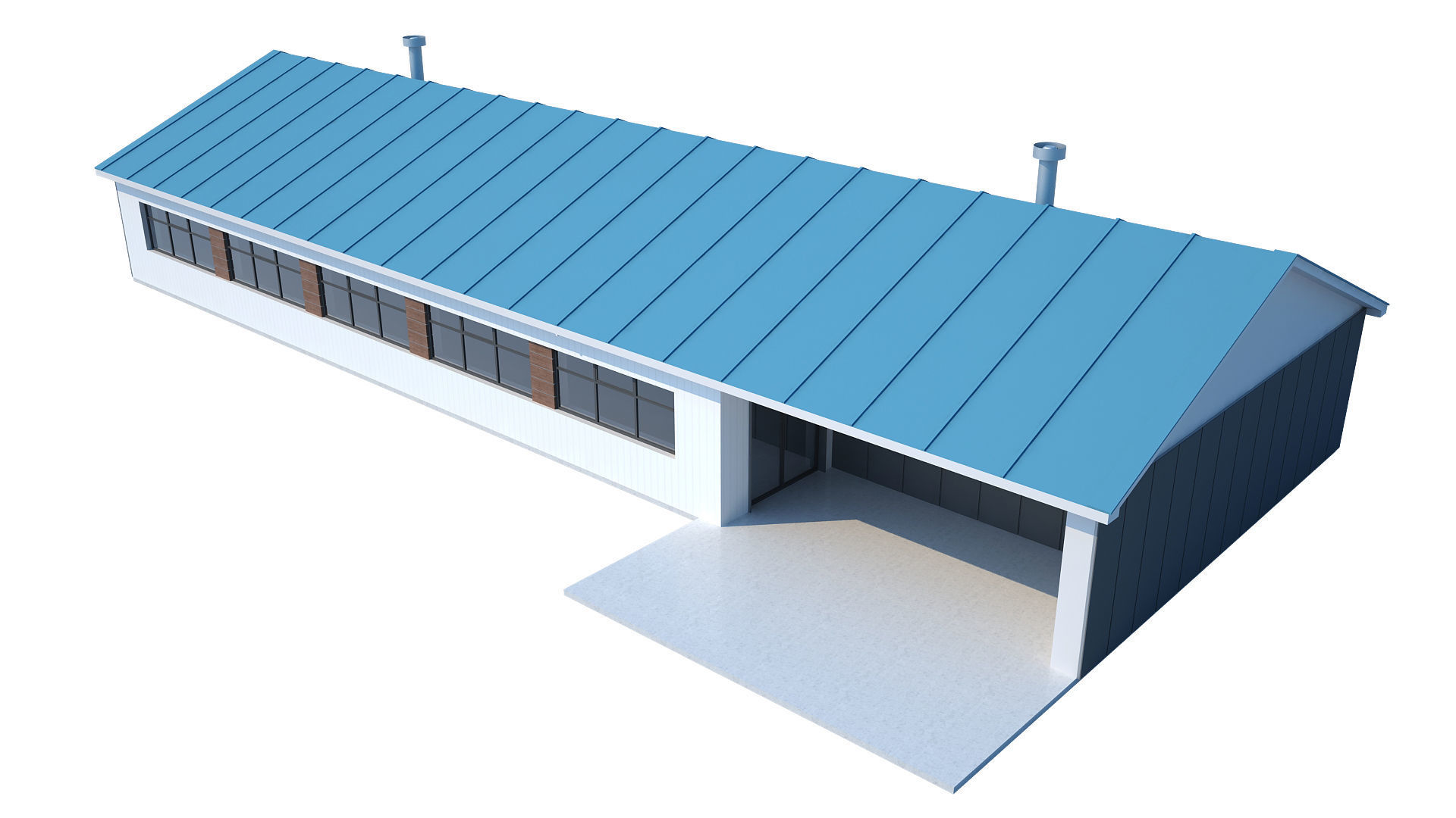 Farmer building collections 3D model_39