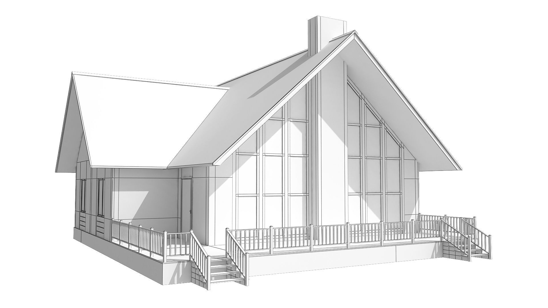 Farmer building collections 3D model_24