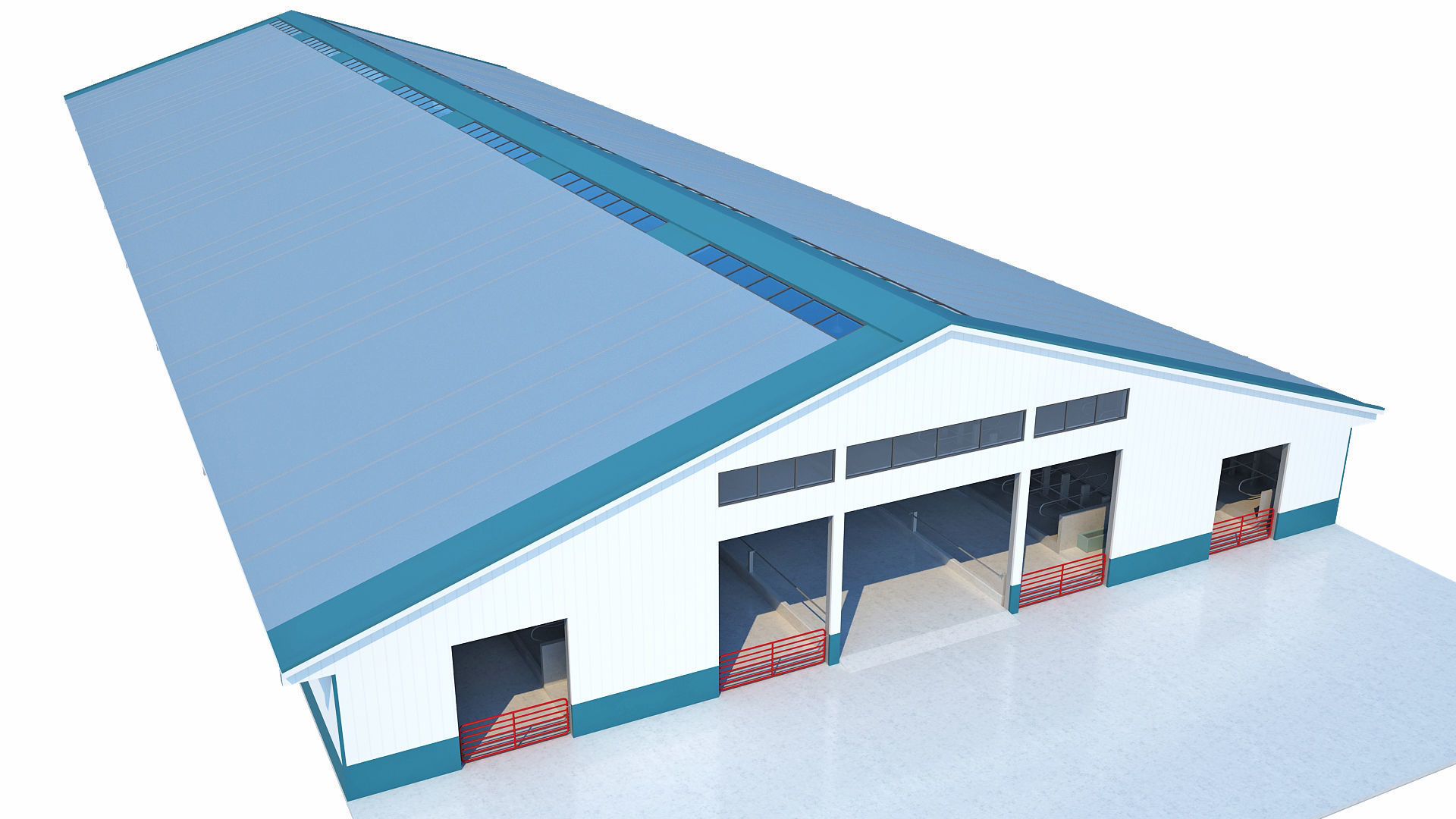 Farmer building collections 3D model_5