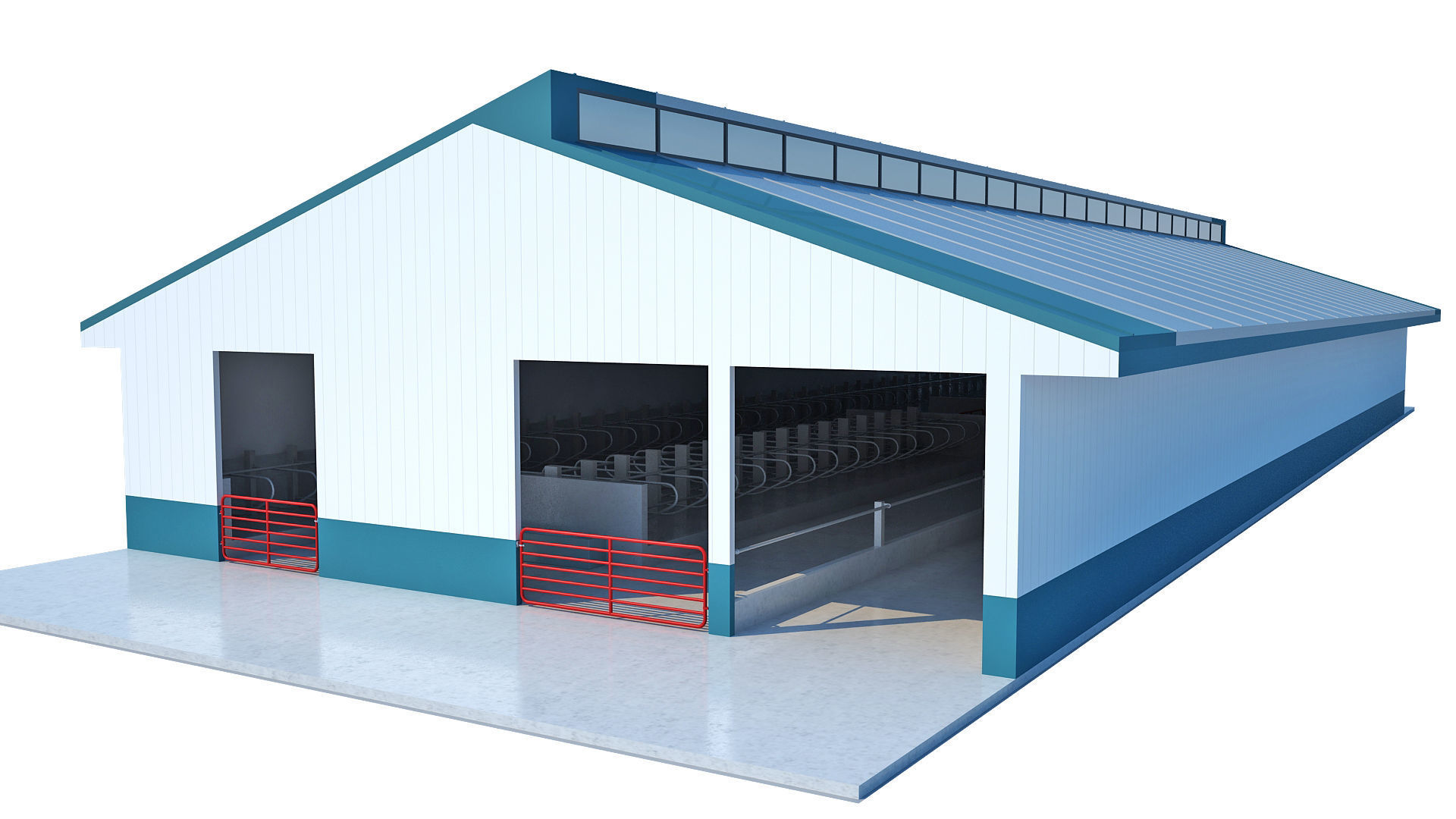 Farmer building collections 3D model_12