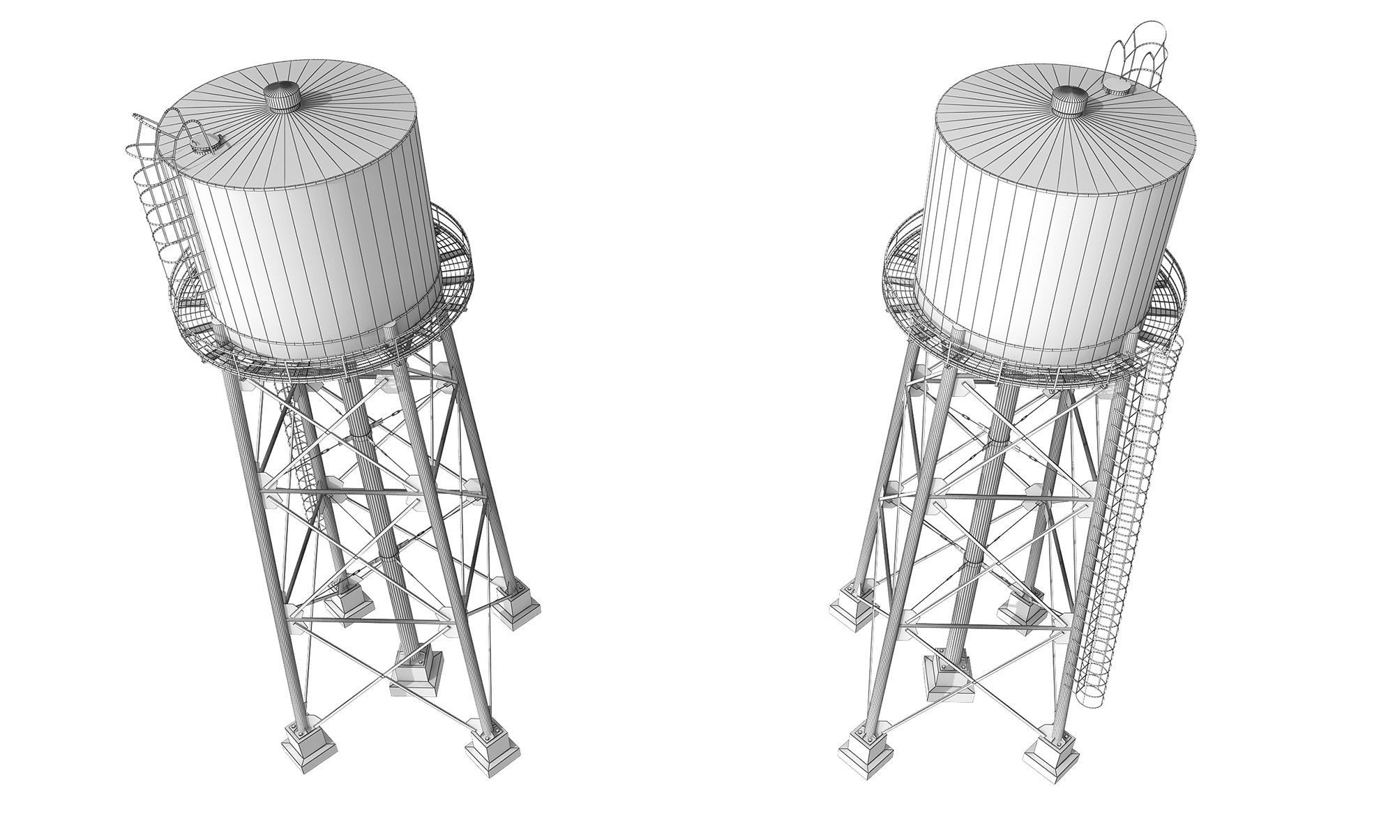 Farmer building collections 3D model_44