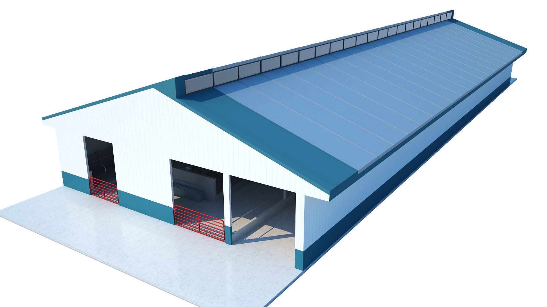 Farmer building collections 3D model_8