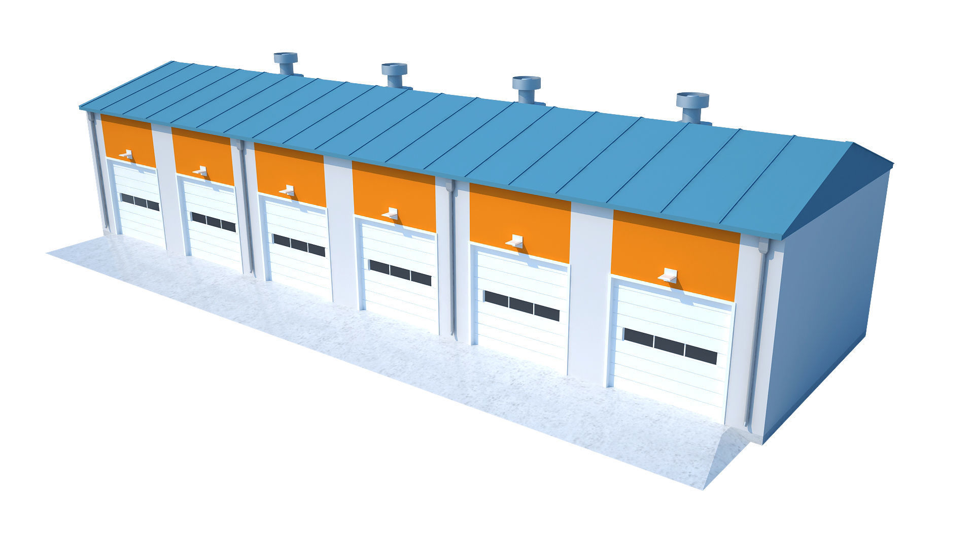 Farmer building collections 3D model_55