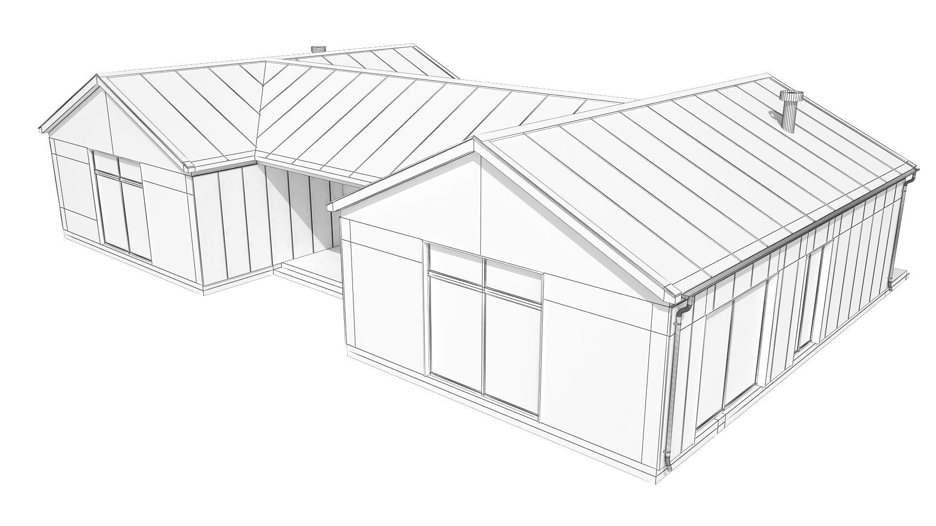 Farmer building collections 3D model_22