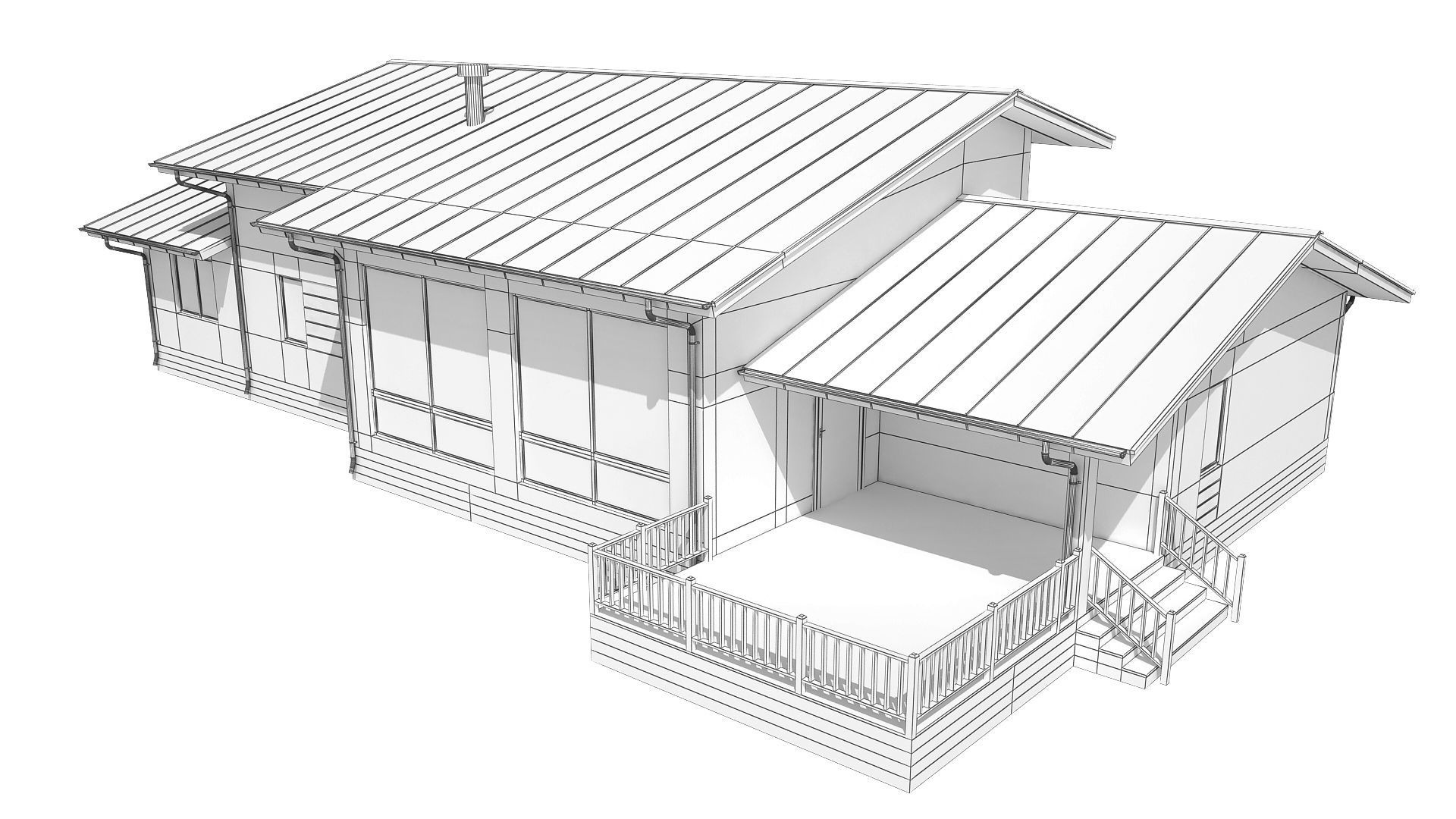 Farmer building collections 3D model_34