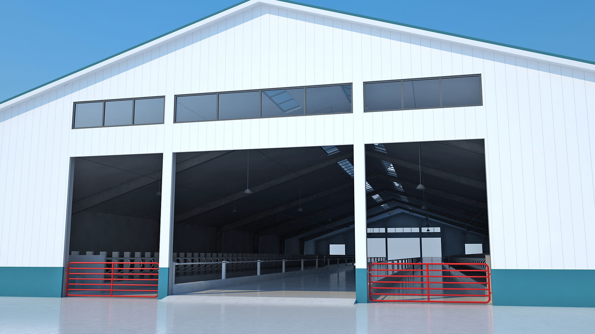 Farmer building collections 3D model_7