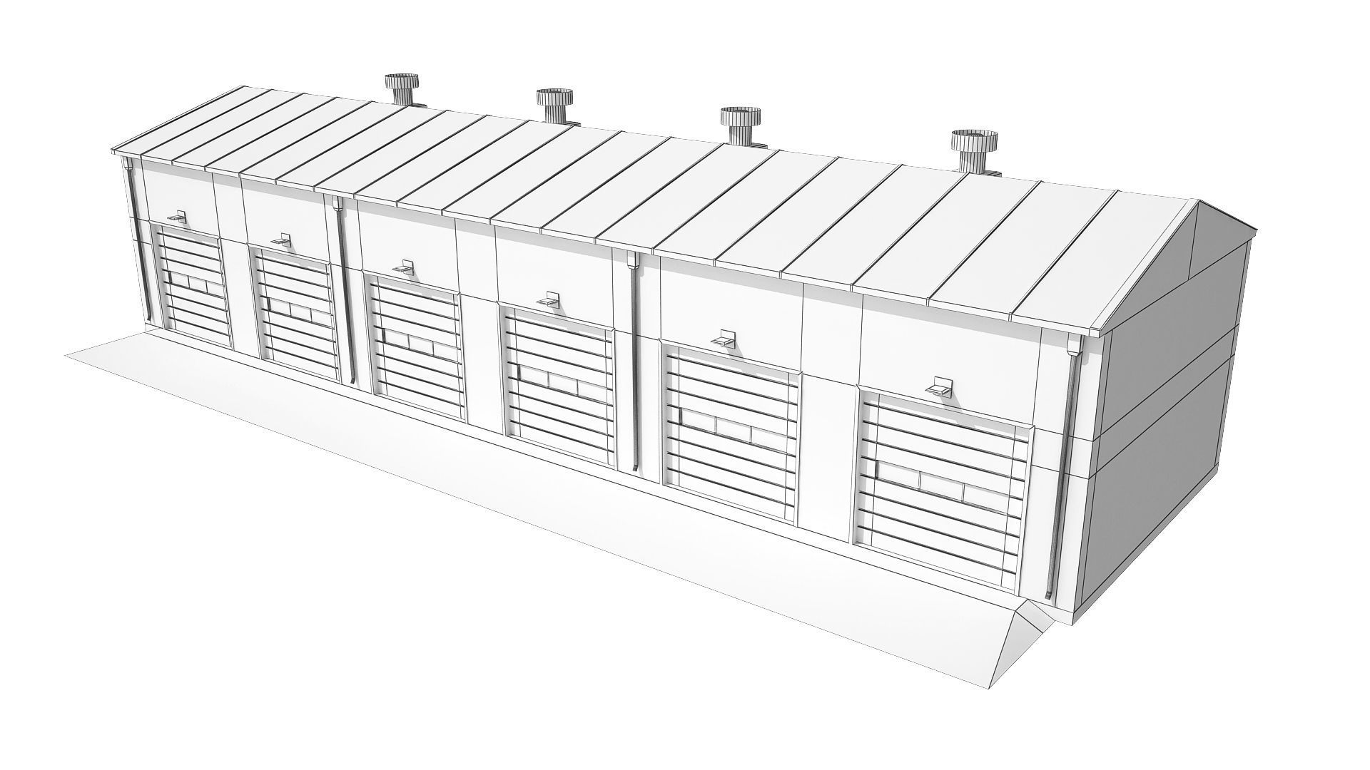 Farmer building collections 3D model_56