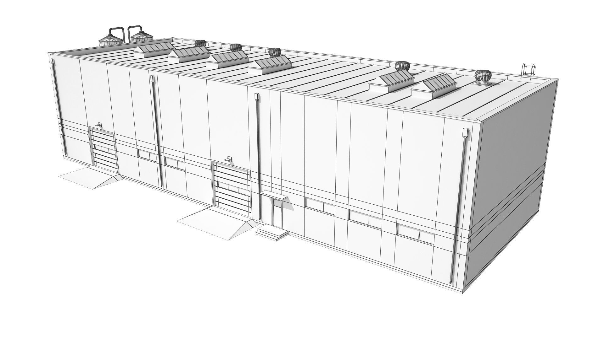 Farmer building collections 3D model_54