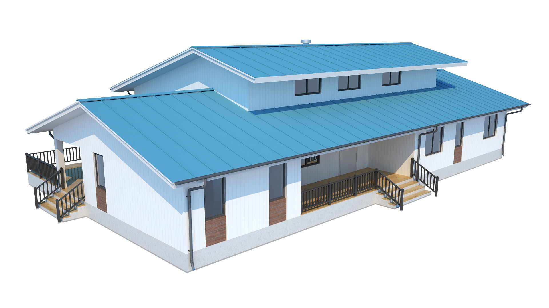 Farmer building collections 3D model_35