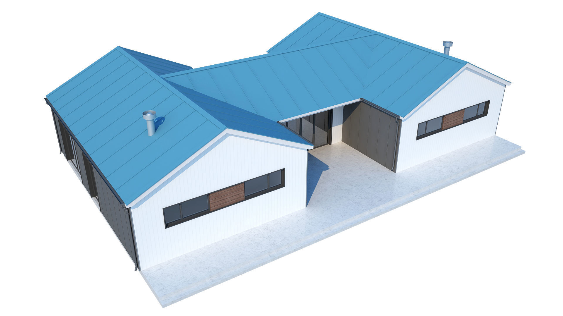 Farmer building collections 3D model_19