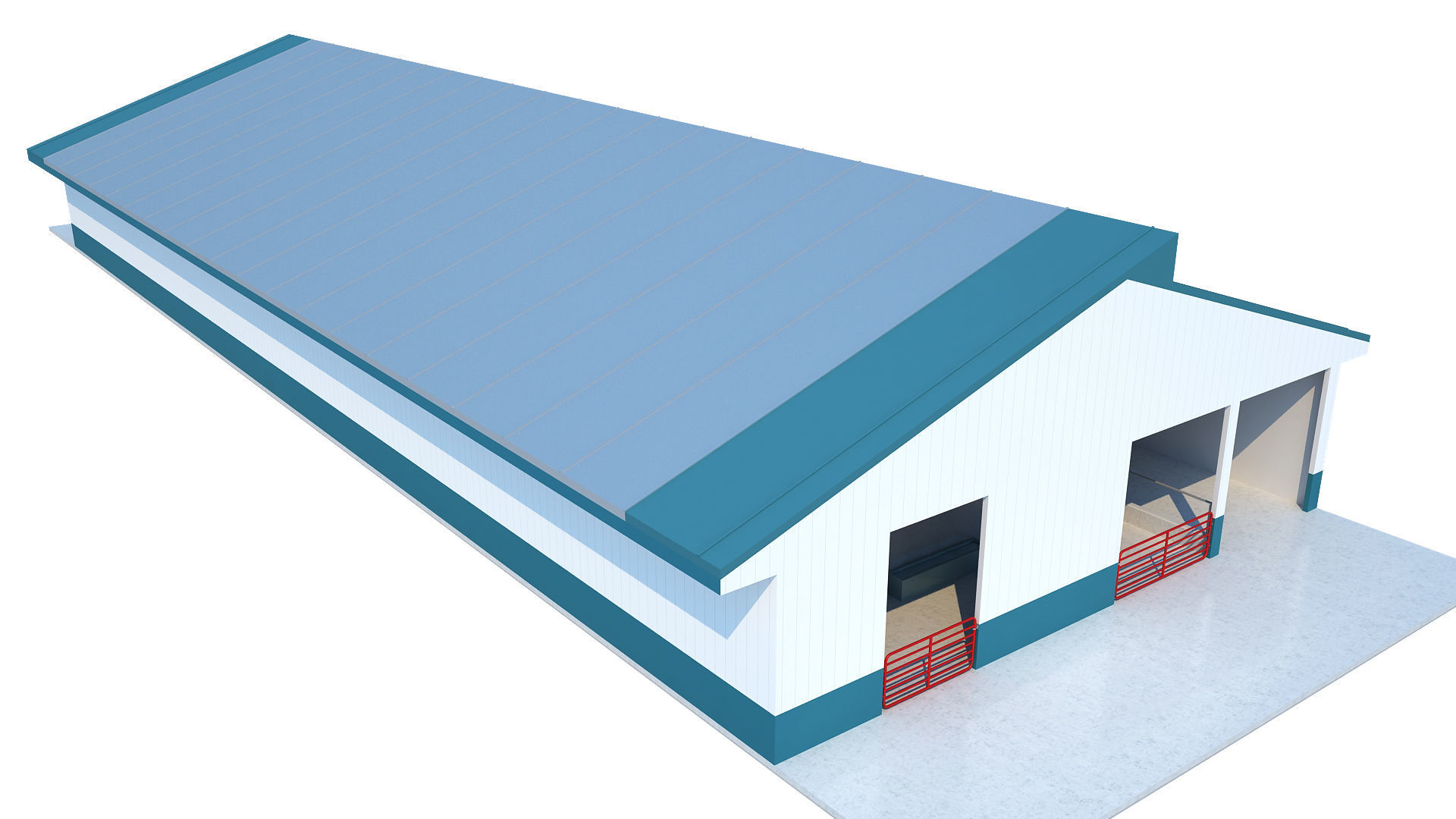 Farmer building collections 3D model_10