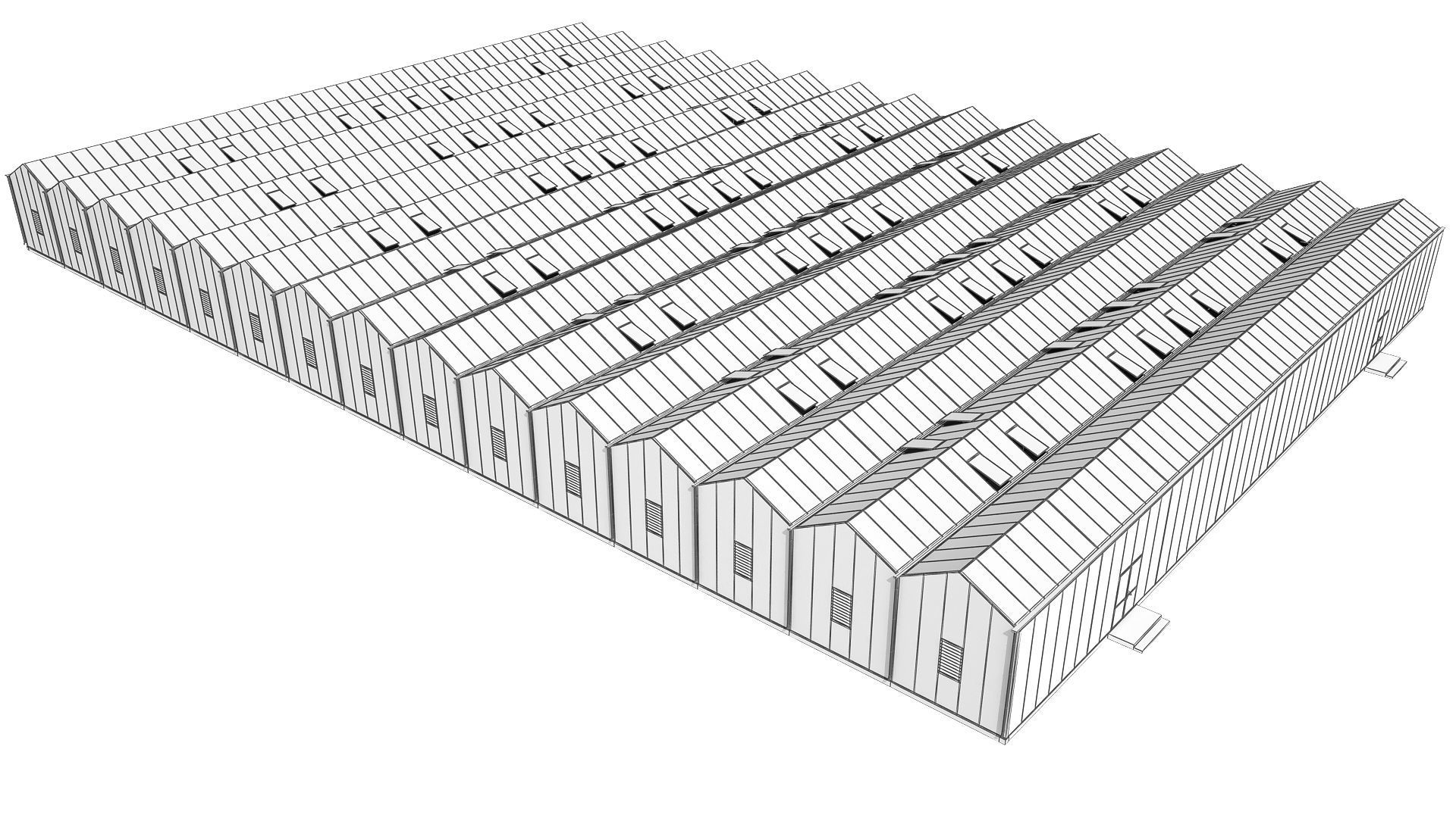 Farmer building collections 3D model_14