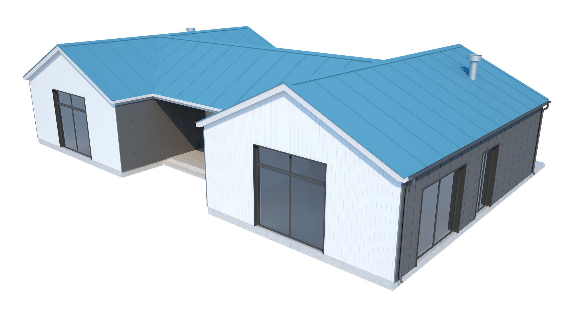 Farmer building collections 3D model_21