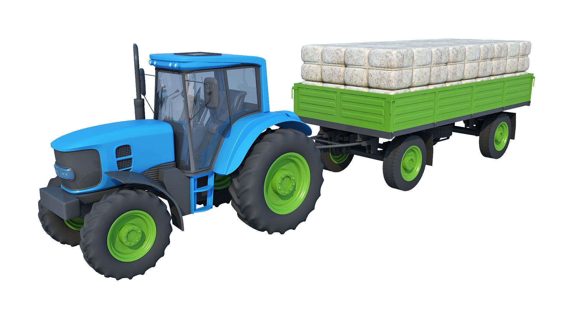Farmer building collections 3D model_45