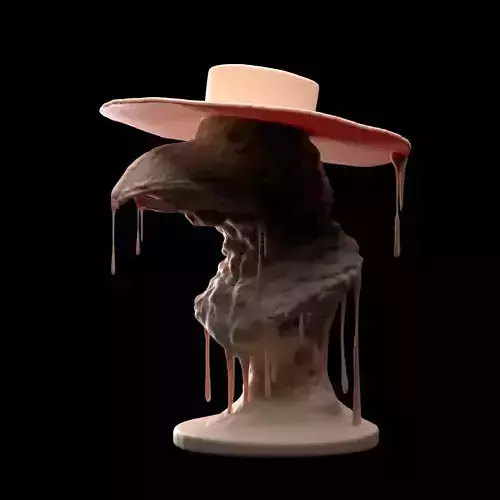 Plague Doctor 3D model