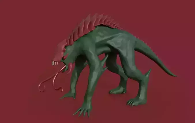 3d mania creature 3D model